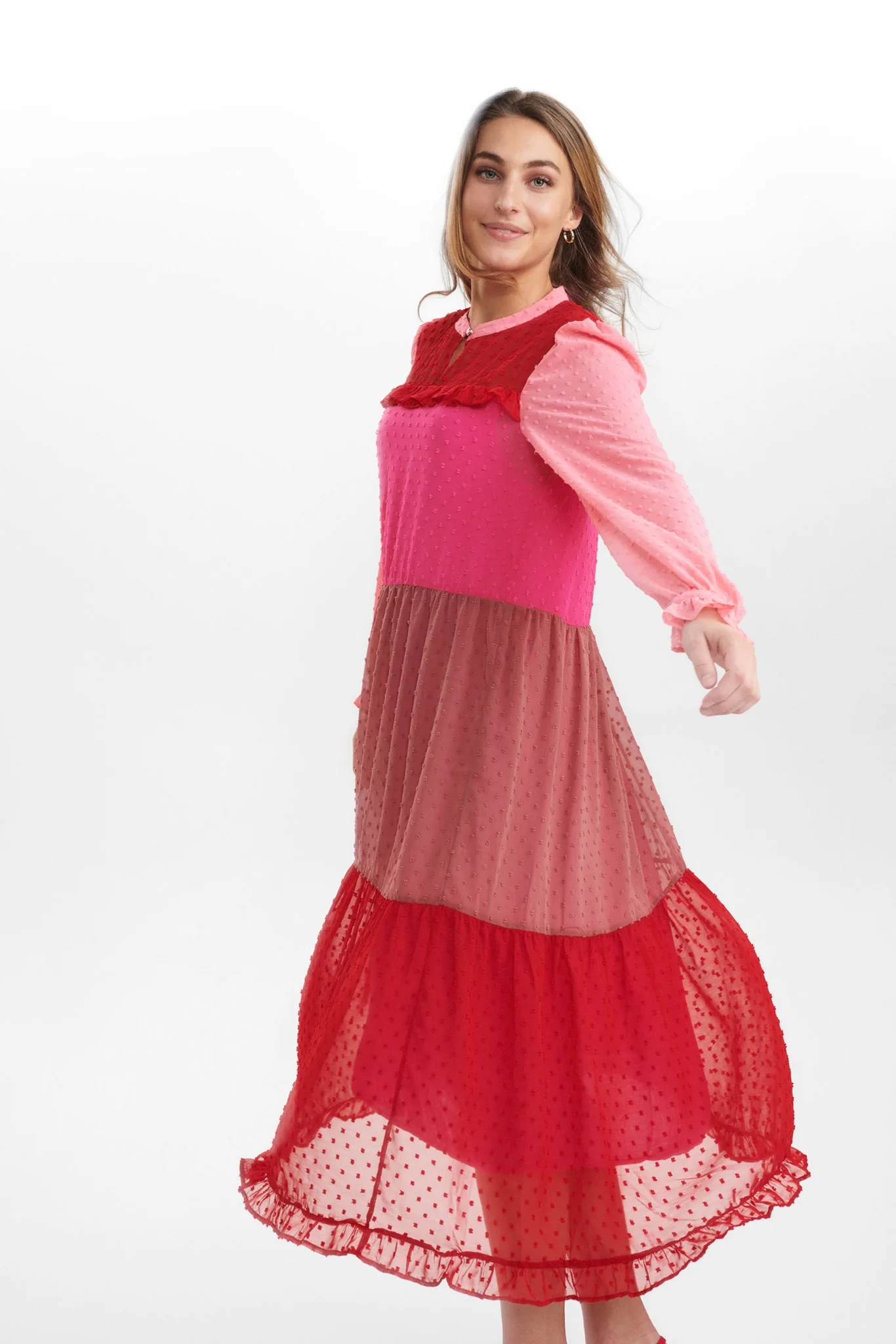 NUELINORA DRESS - Molten Lava - Image 6