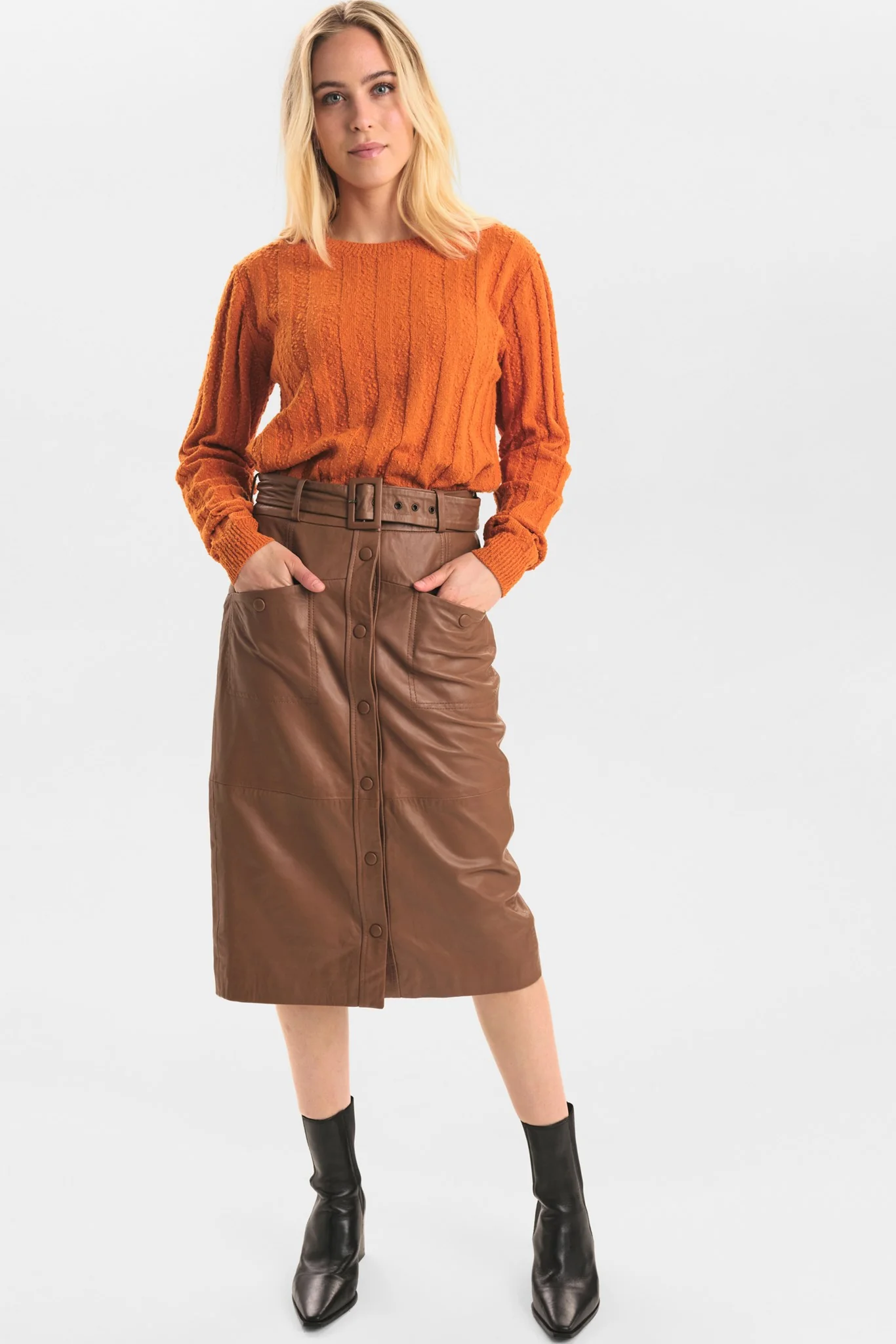 NUELISKA SKIRT - Caramel Cafe - Image 3