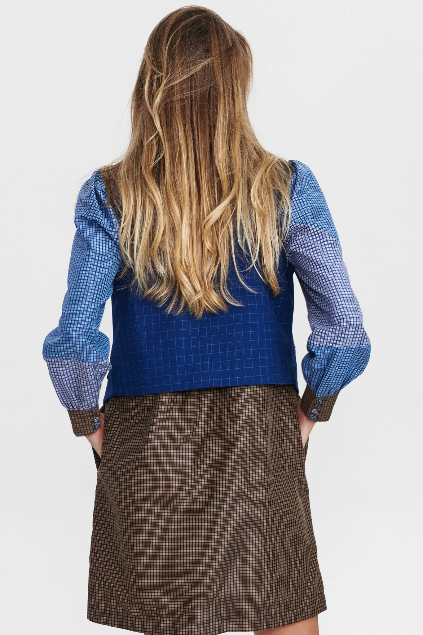 NUELIZABETH WAISTCOAT - Estate Blue - Image 2