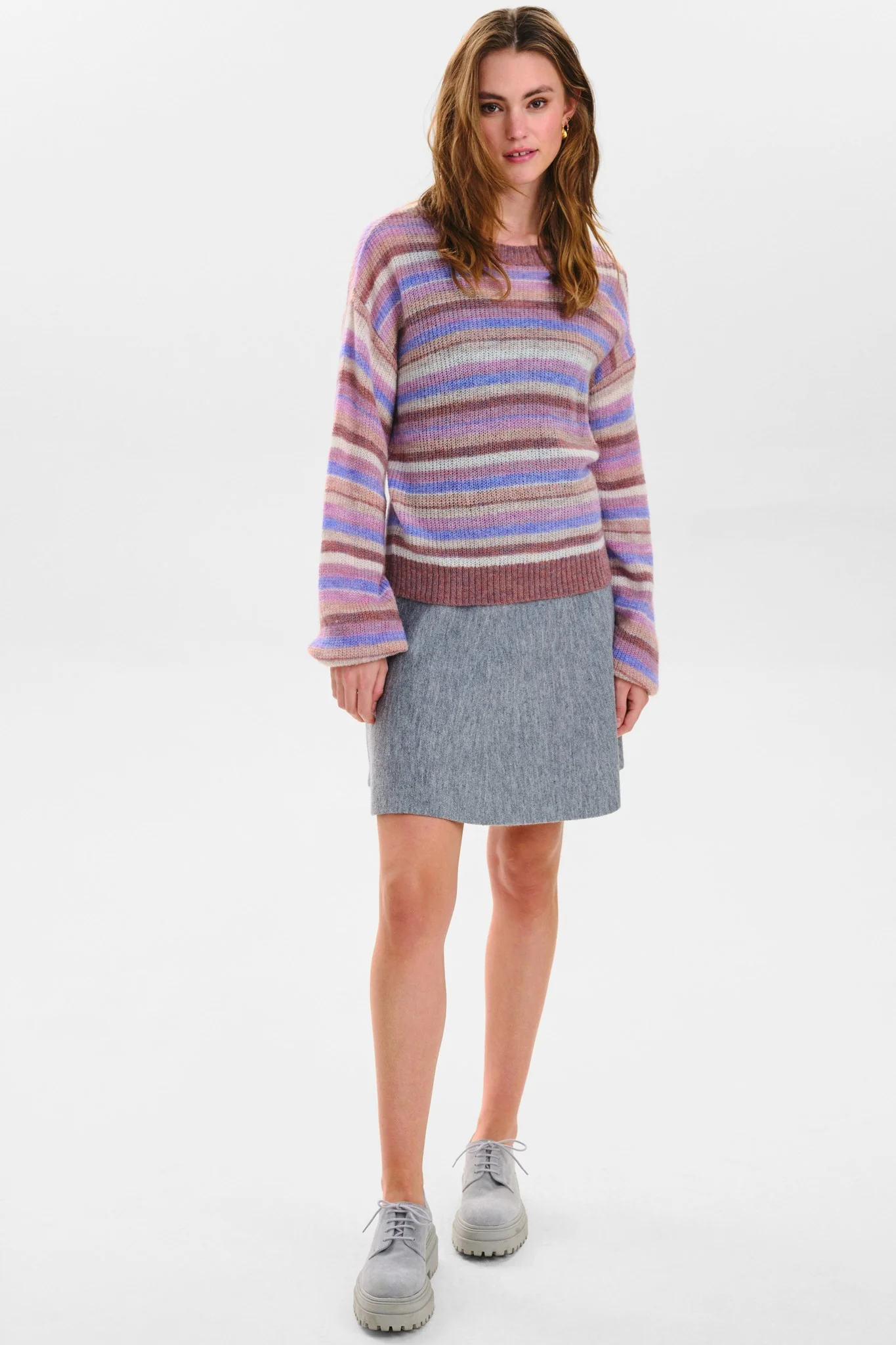 NUELKA LS PULLOVER - Lilas - Image 3