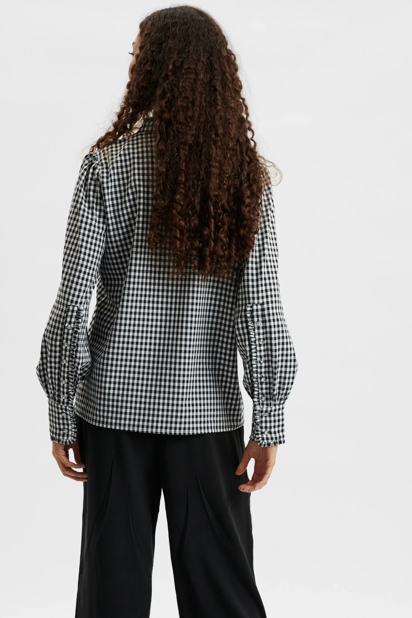 NUELLA BLOUSE - Caviar - Image 2