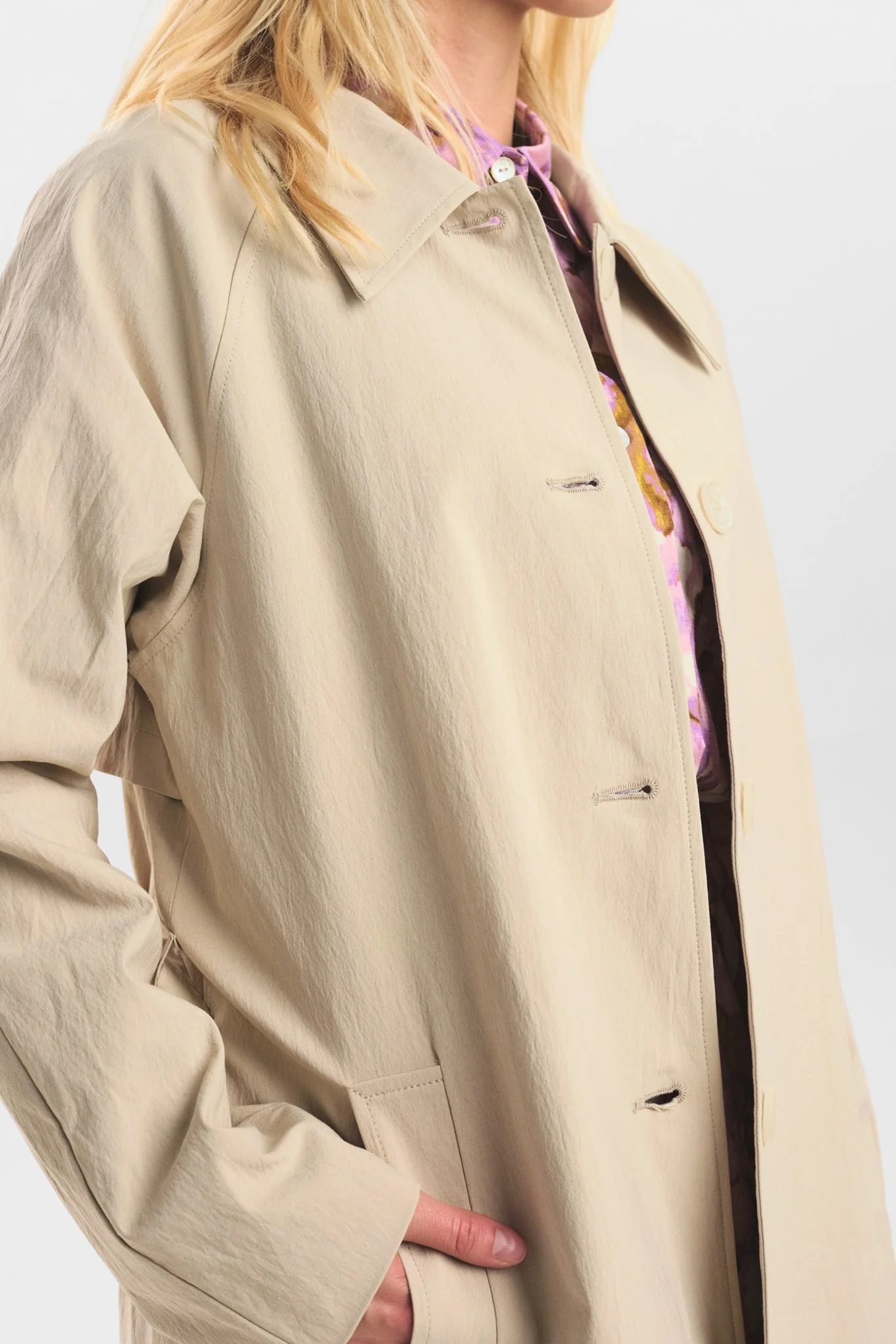 NUELLA COAT - Hummus - Image 4