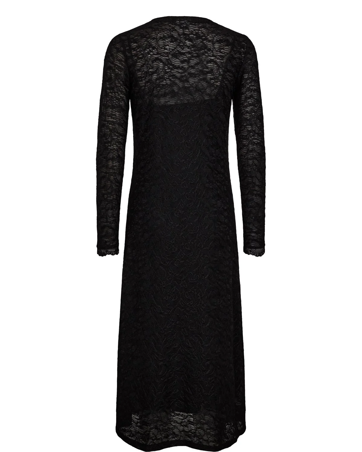 NUELLINOR DRESS - Caviar - Image 2