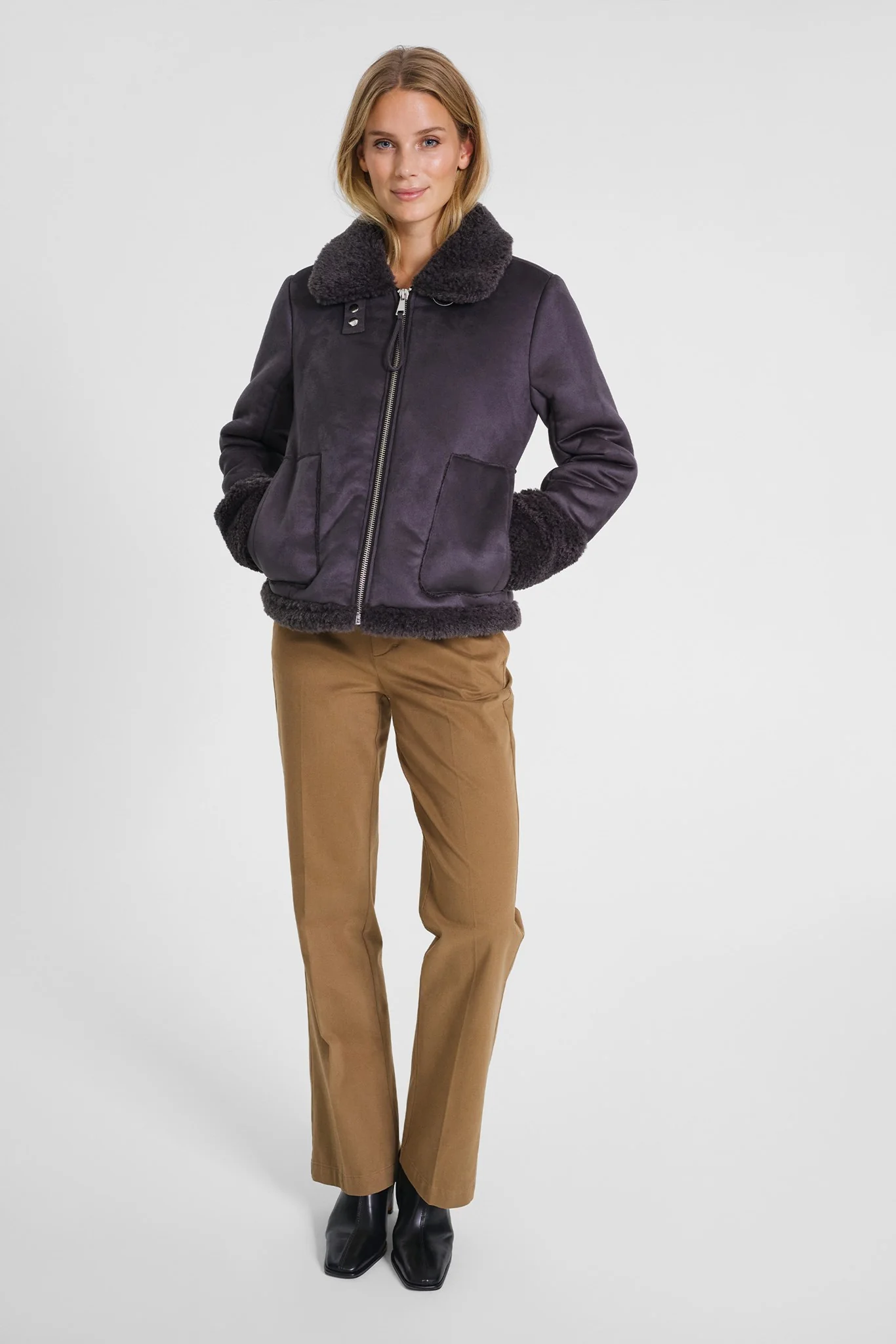 NUELLIOT JACKET  - Pirate Black