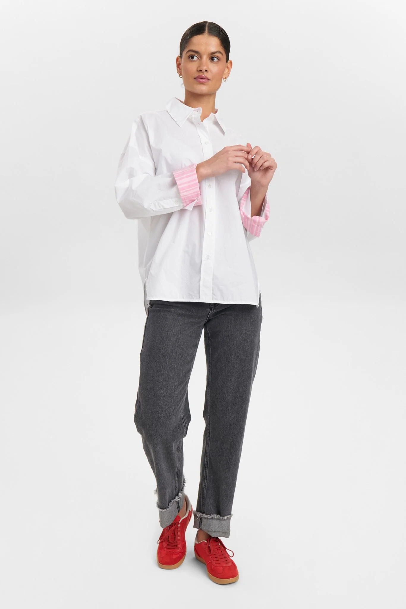 NUELOISE SHIRT - Bright White - Image 3