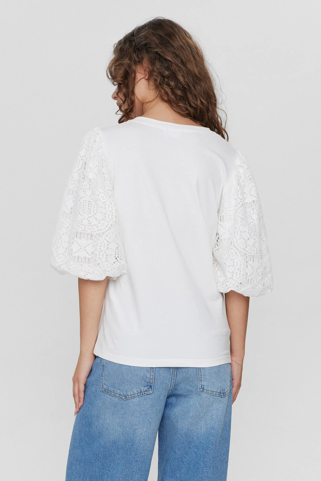 NUELSIE TOP - Bright White - Image 2