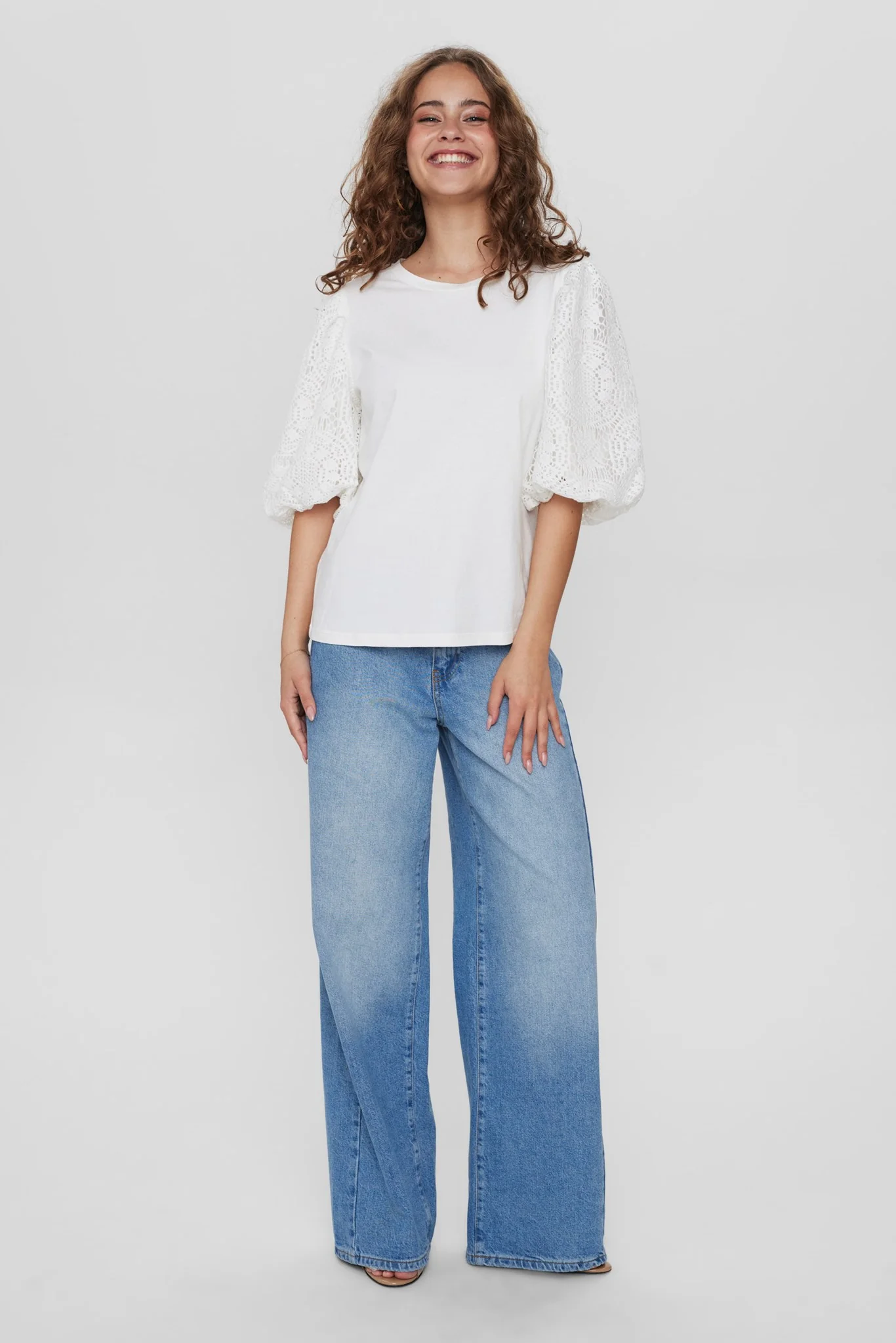 NUELSIE TOP - Bright White - Image 6