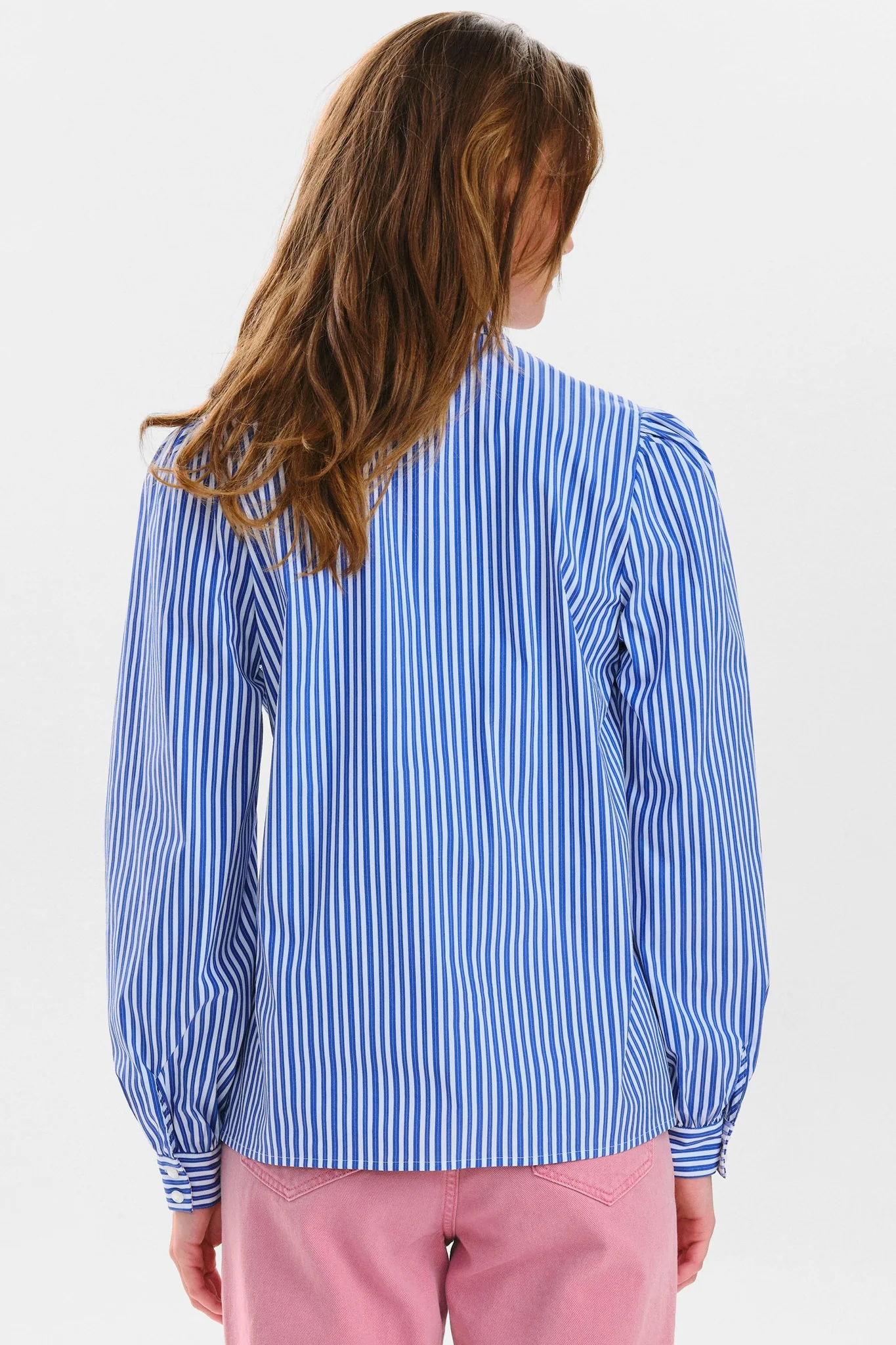 NUELVIRA RUFFLE SHIRT - Marlin - Image 2