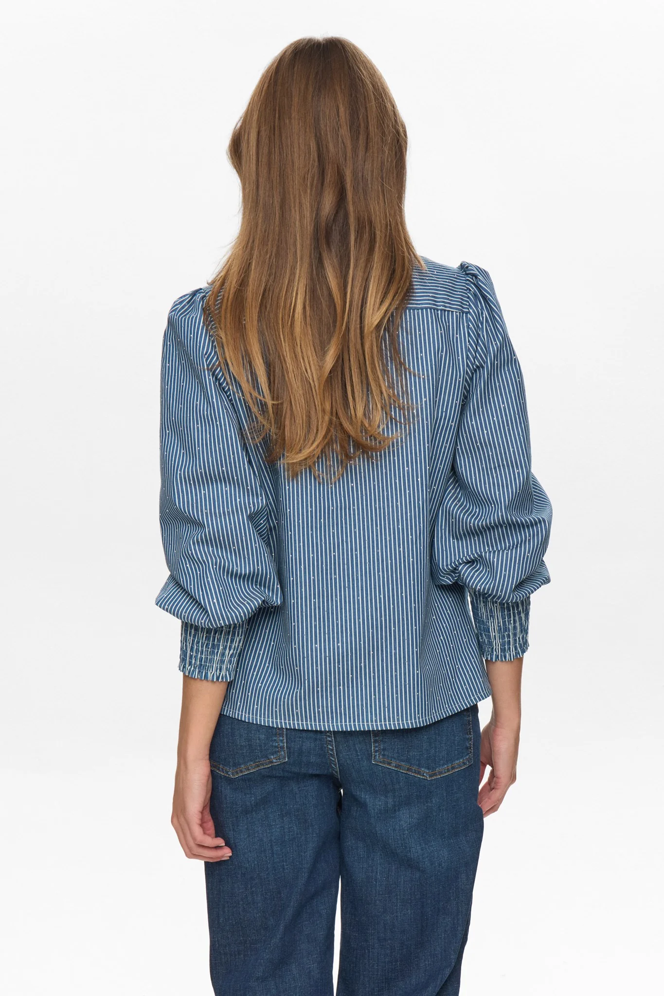 NUEMILIE SHIRT - Medium Blue Denim - Image 2