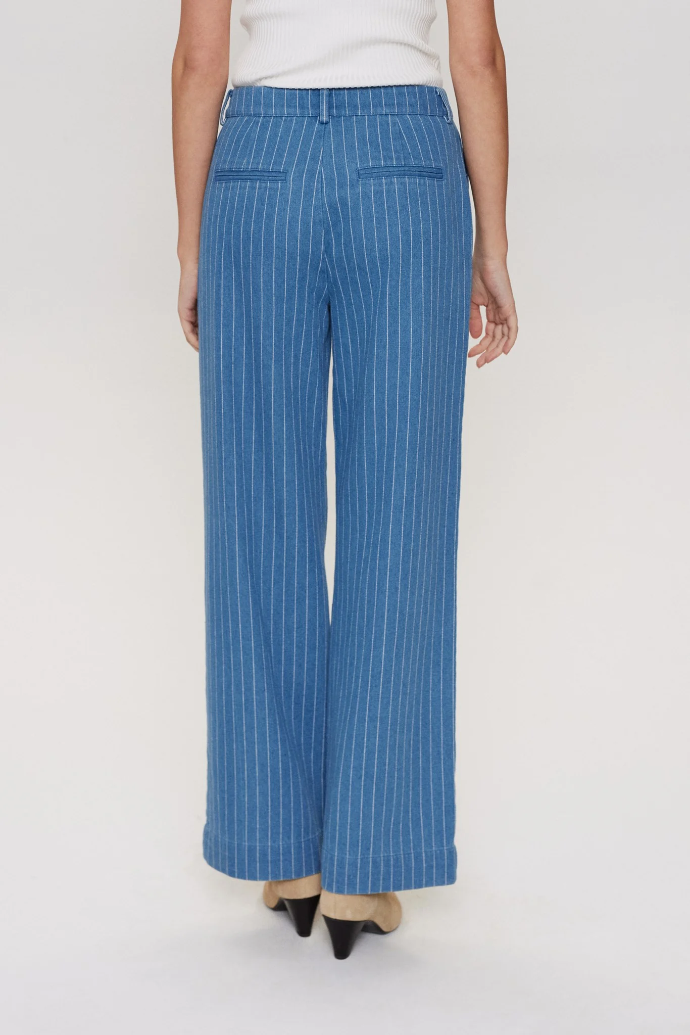 NUENITTA PANTS - Medium Blue Denim - Image 2