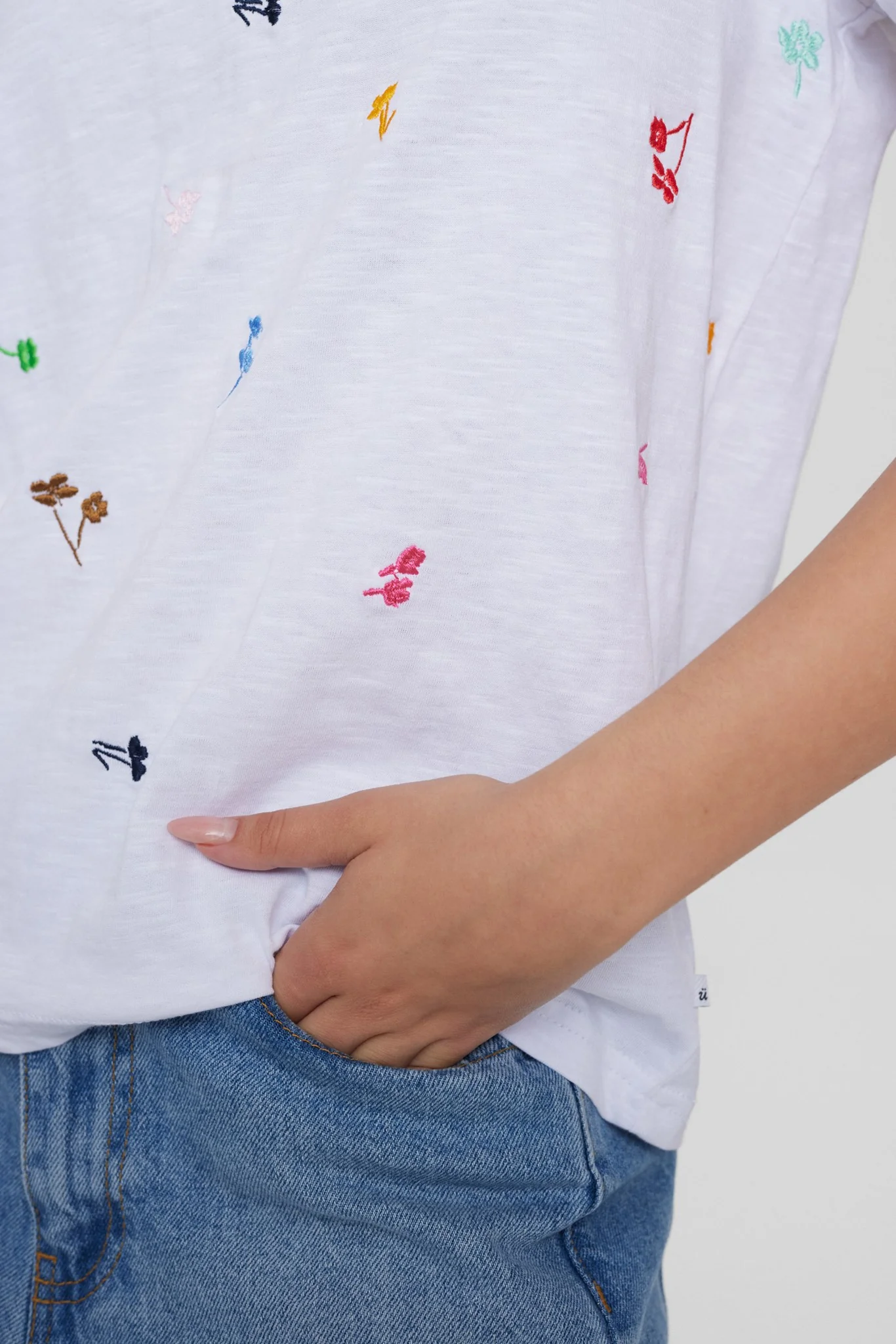 NUERIN T-SHIRT - GOTS - Bright White - Image 5
