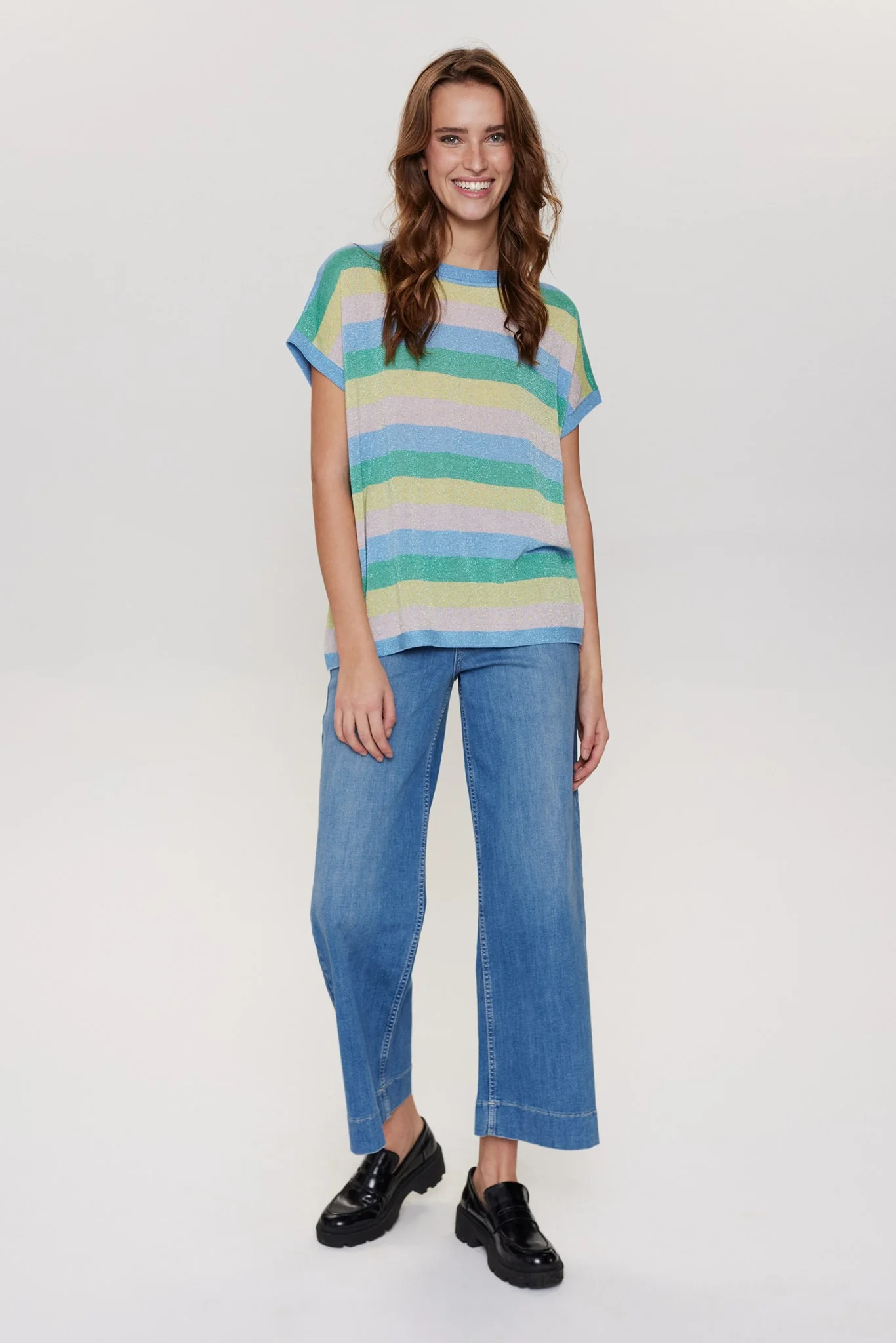 NUERISSA DARLENE PULLOVER - Vista Blue - Image 3