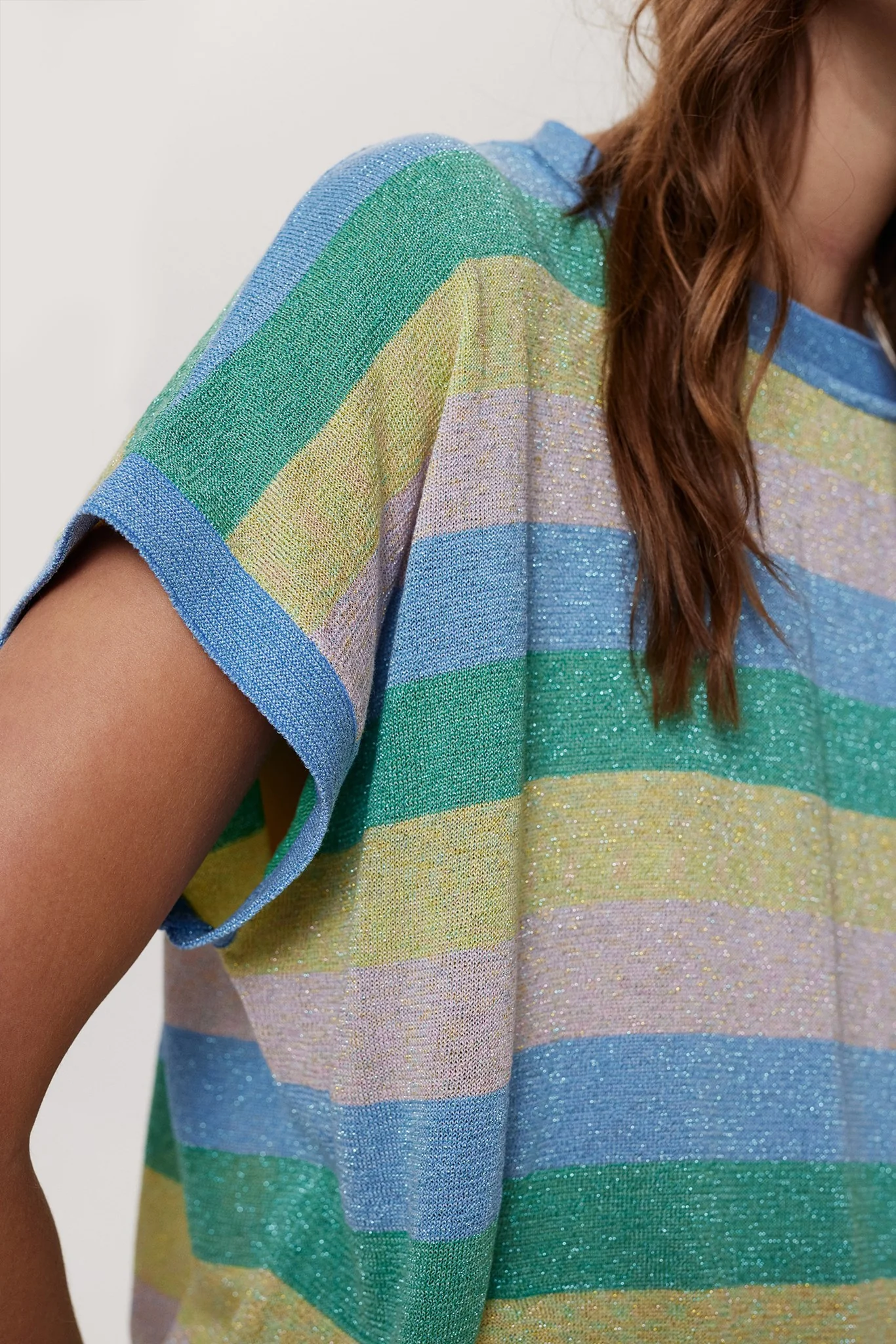 NUERISSA DARLENE PULLOVER - Vista Blue - Image 4