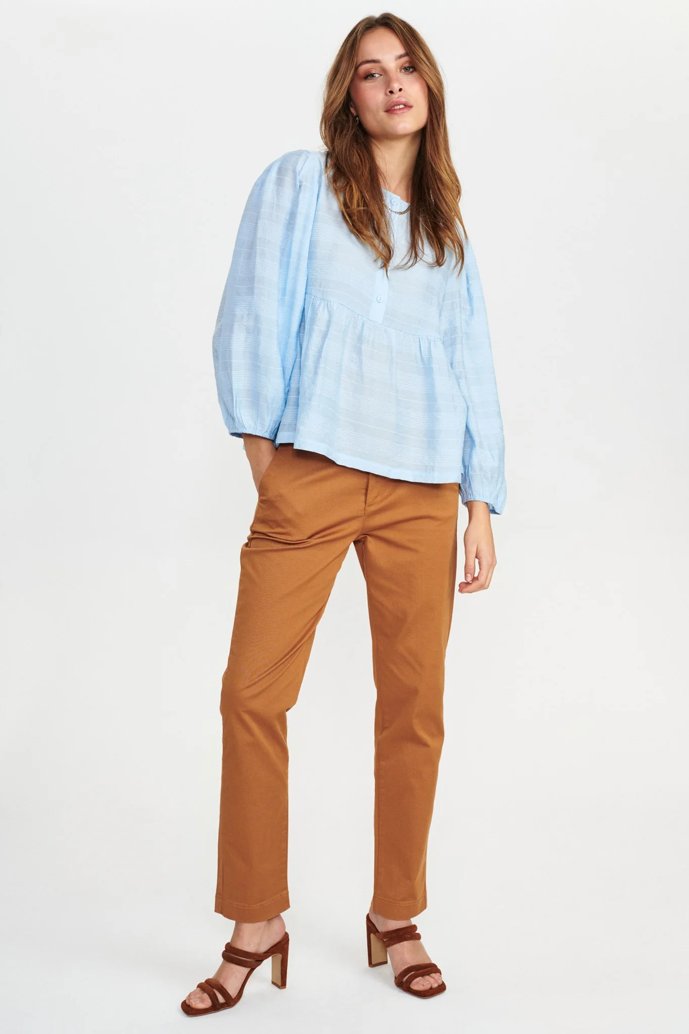NUESTER  SHIRT - Della Robbia Blue - Image 3