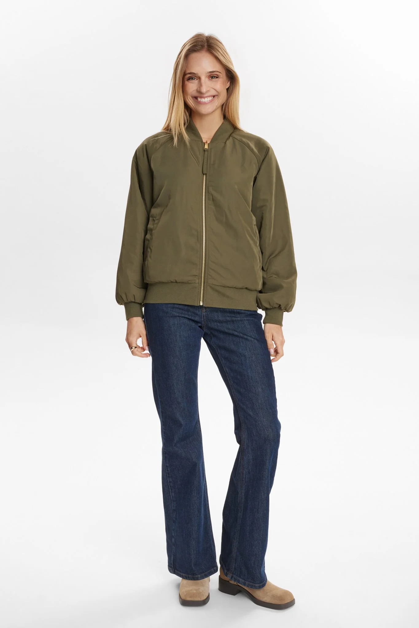 NUETERA REVERSIBLE JACKET - Grape leaf - Image 3