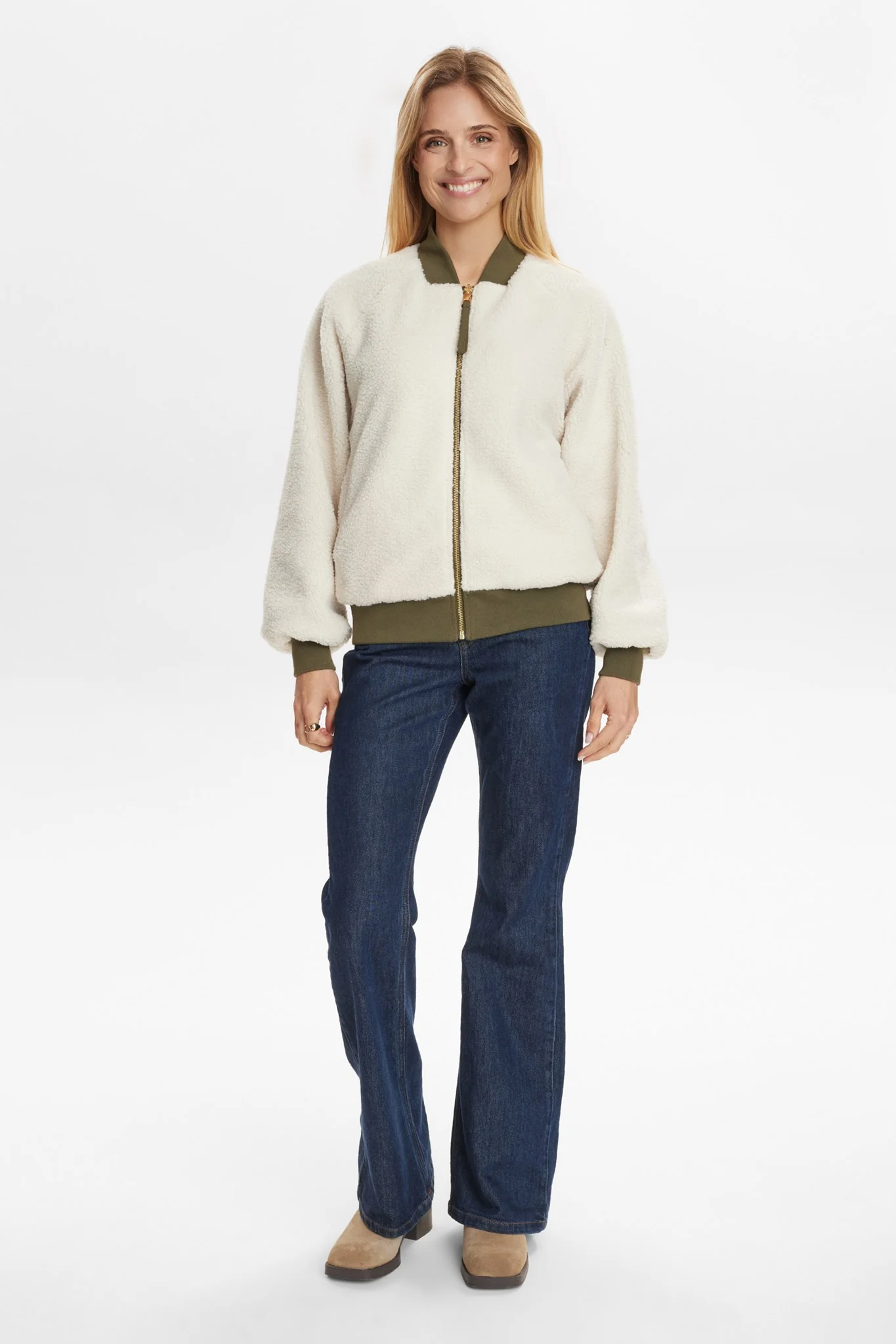 NUETERA REVERSIBLE JACKET - Grape leaf - Image 6
