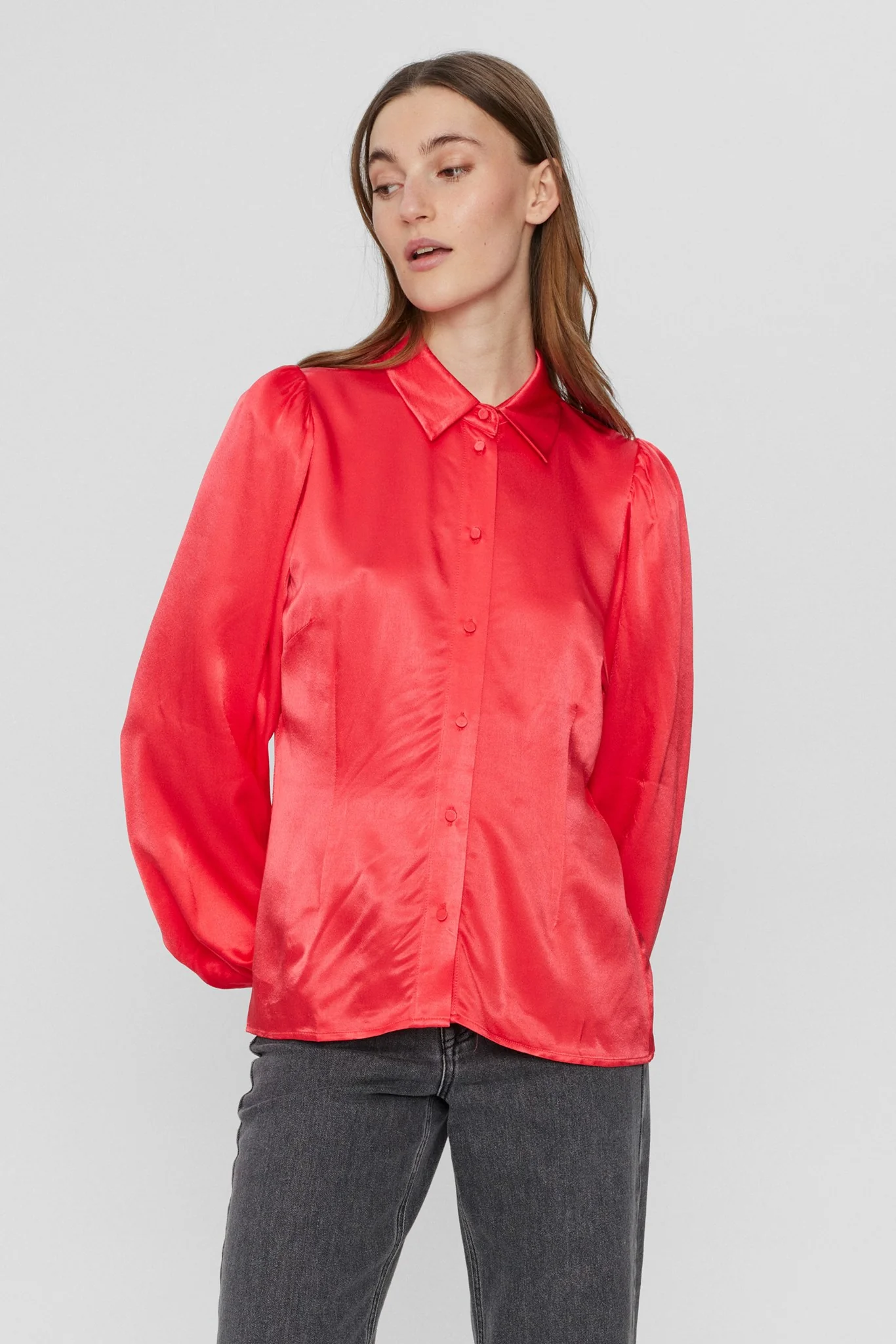 NUEVELYN SHIRT - Teaberry