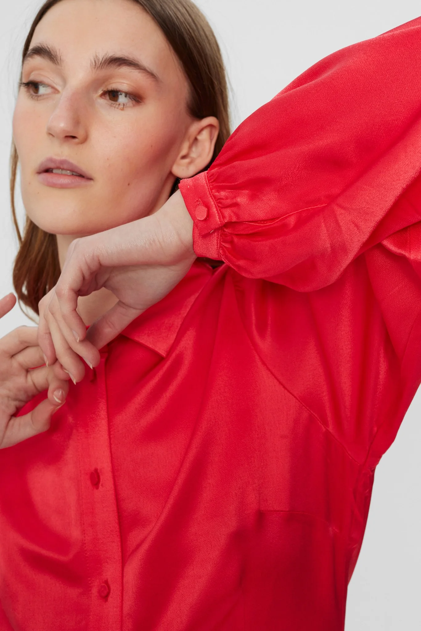 NUEVELYN SHIRT - Teaberry - Image 5