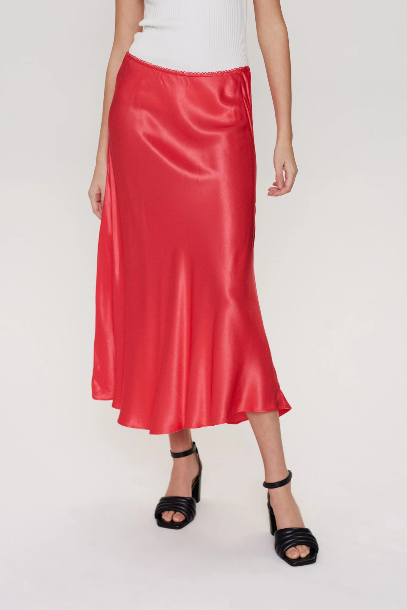 NUEVELYN SKIRT - Teaberry