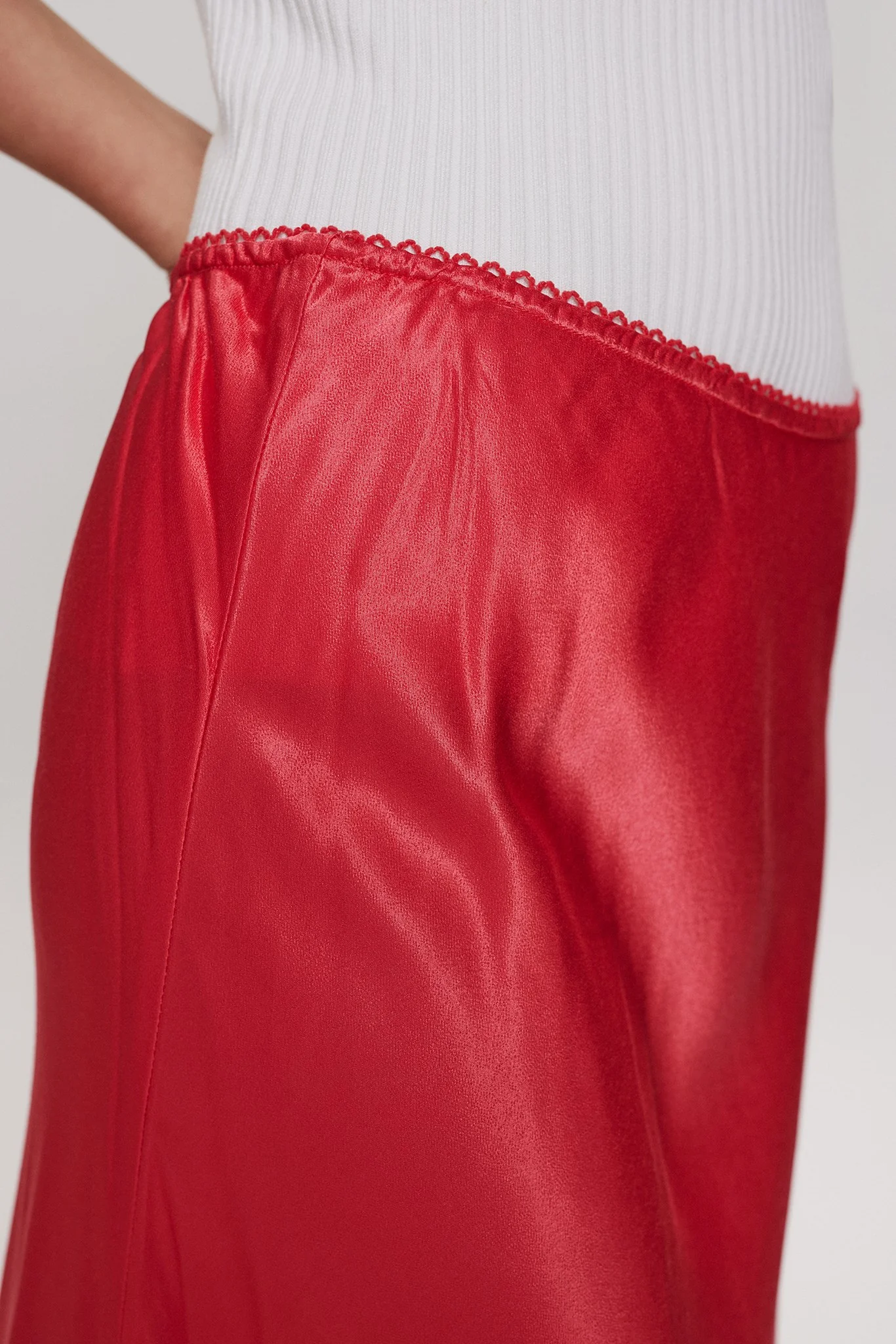 NUEVELYN SKIRT - Teaberry - Image 4