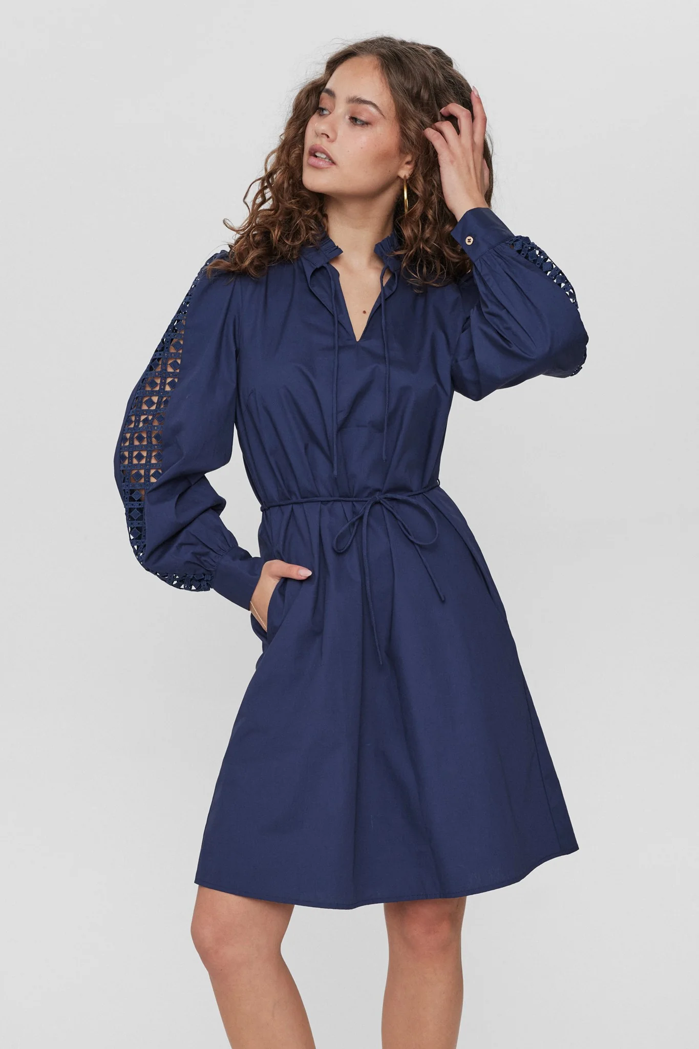 NUEVIE DRESS - Dress Blues