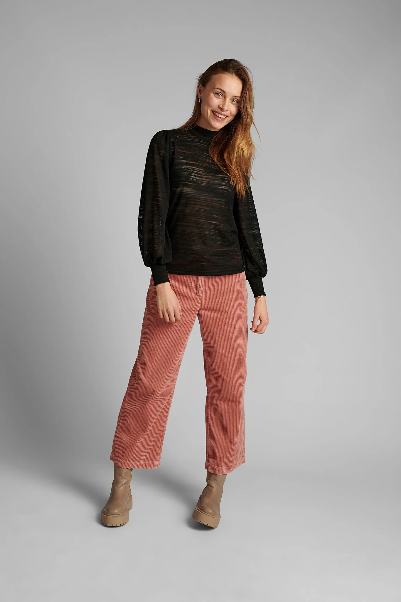 NUFANNY BLOUSE - Caviar - Image 3