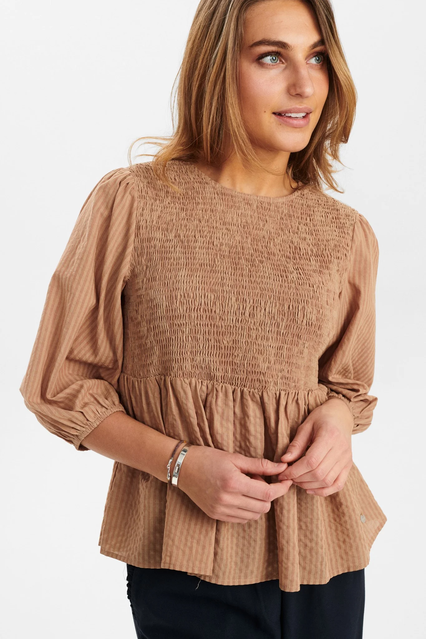 NUFANNY BLOUSE  - Tannin - Image 4