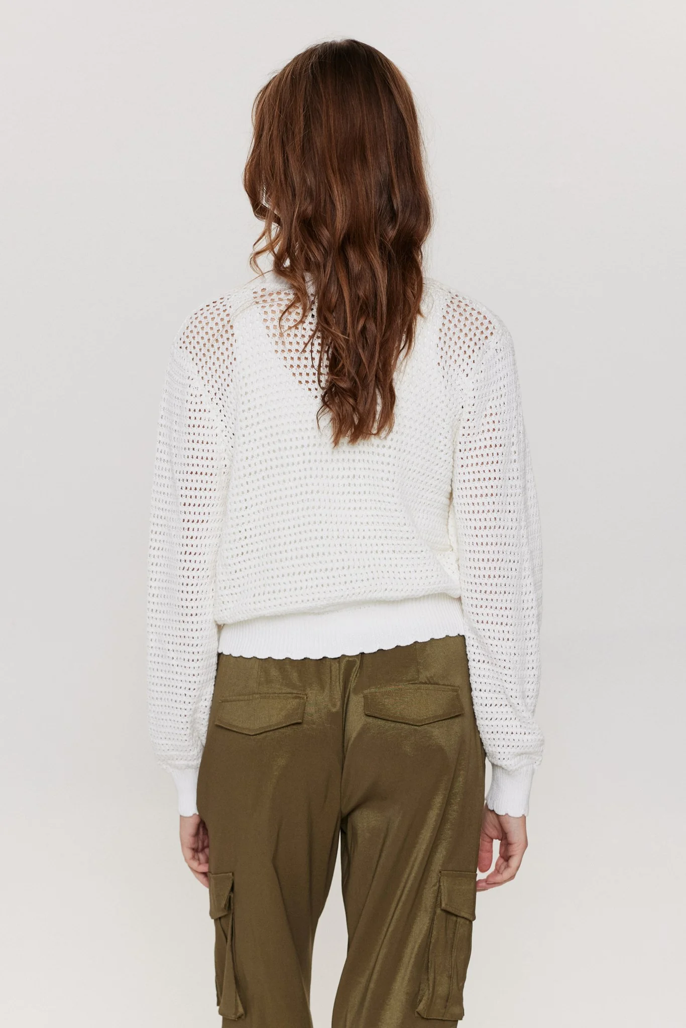 NUFANTIA CARDIGAN  - Cloud Dancer - Image 2