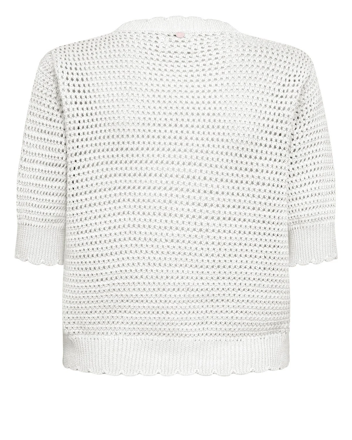 NUFANTIA SS PULLOVER - Cloud Dancer - Image 2