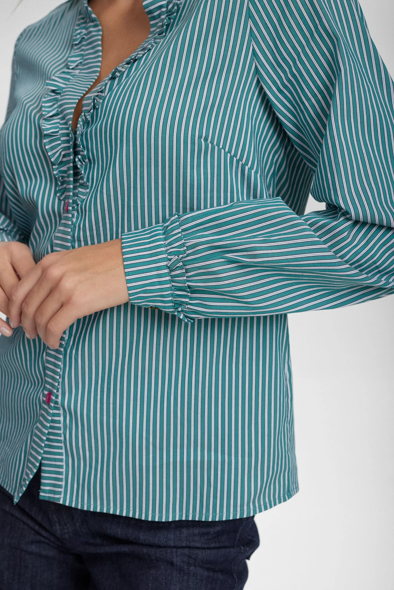 NUFARRAH SHIRT - Cadmium Green - Image 5