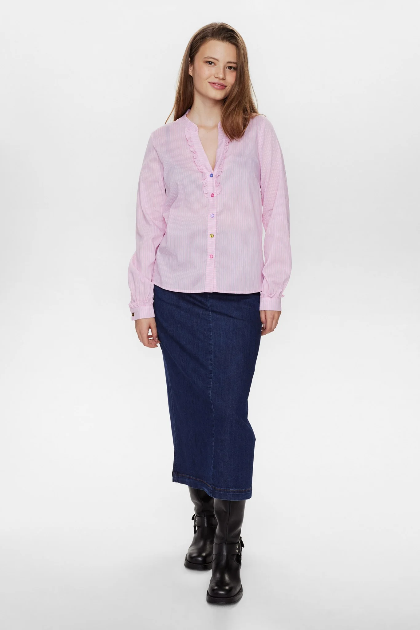 NUFARRAH SHIRT - Pink Lady - Image 3