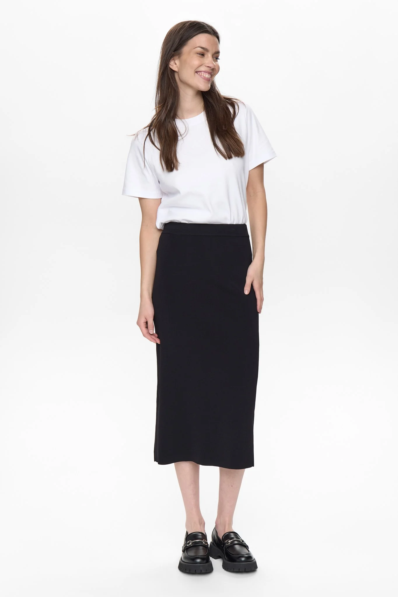 NUFAYE SKIRT - Caviar