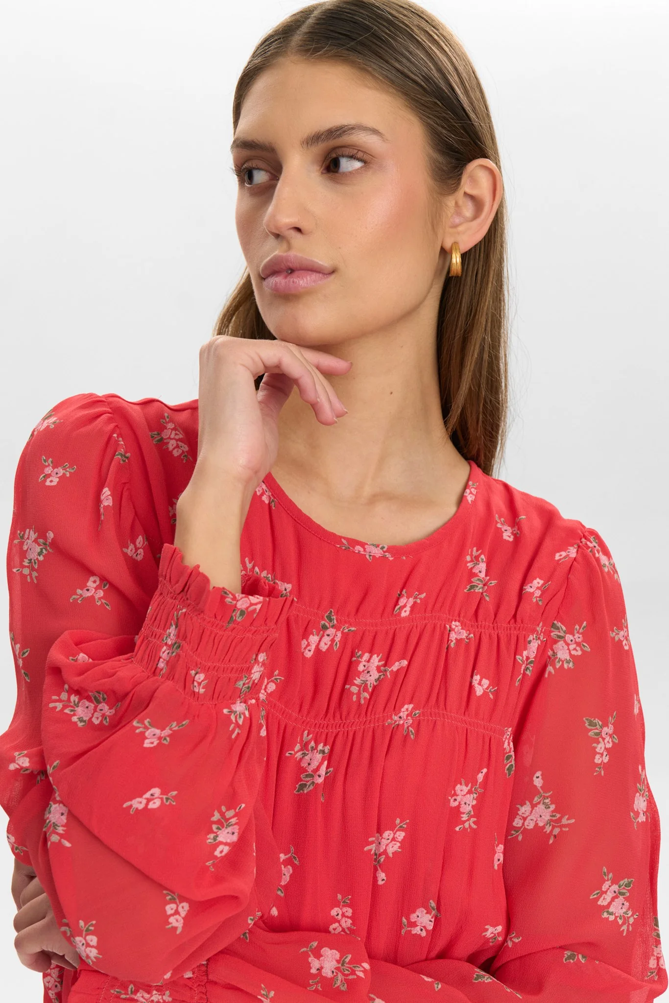 NUFELICITY DRESS - Geranium - Image 4