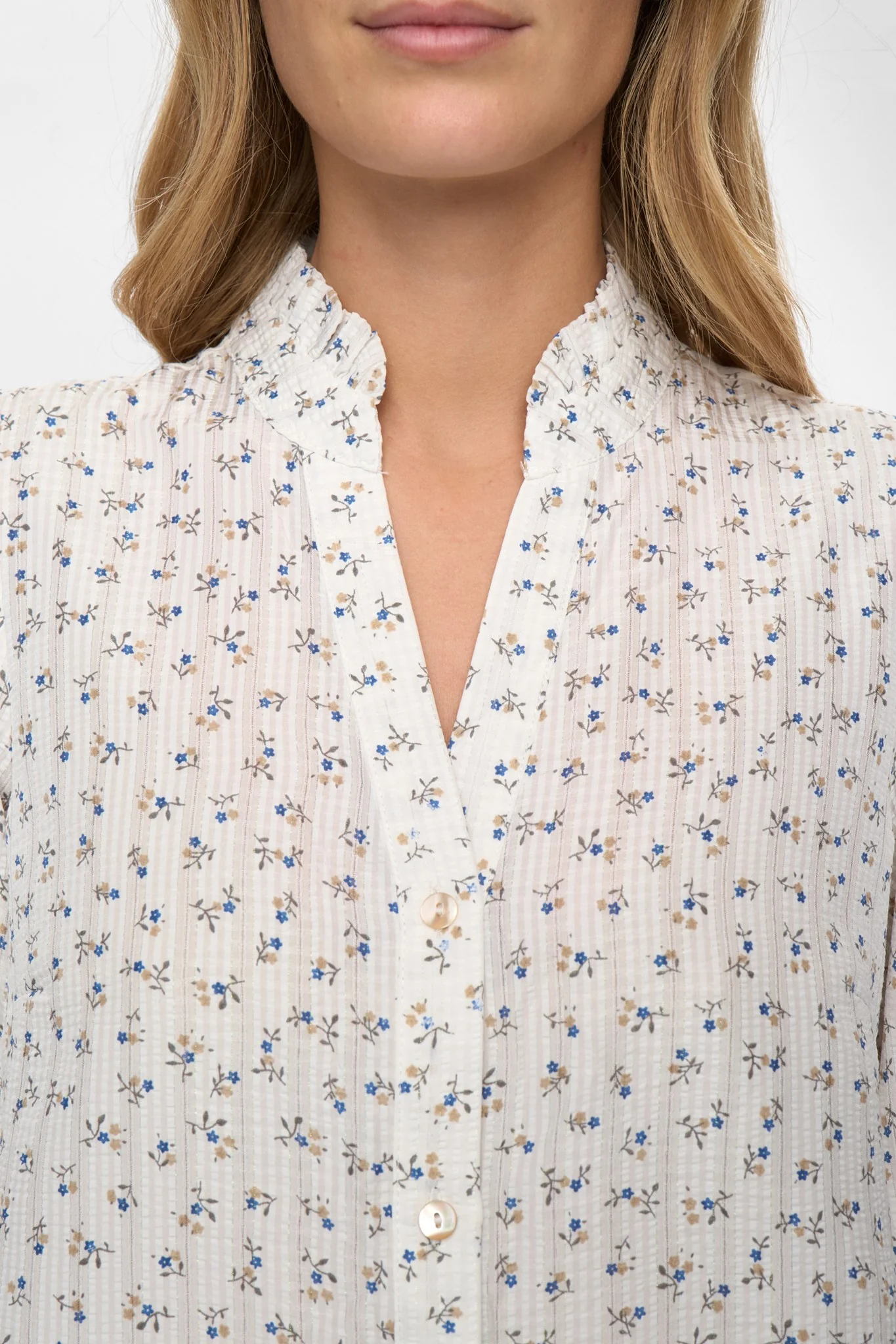 NUFENJA SHIRT - Gray Blue - Image 4