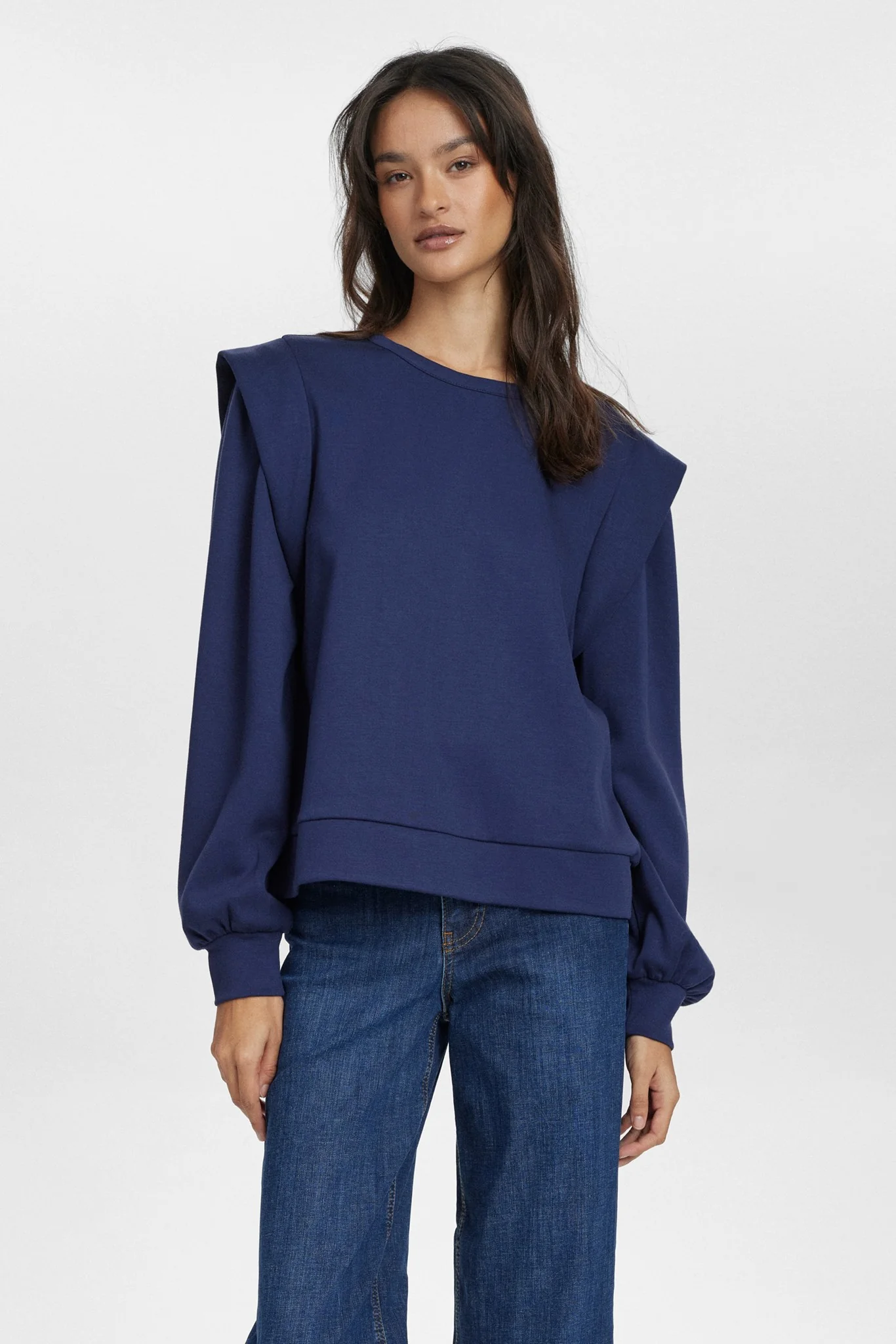 NUFILLA BLOUSE - Dark Sapphire