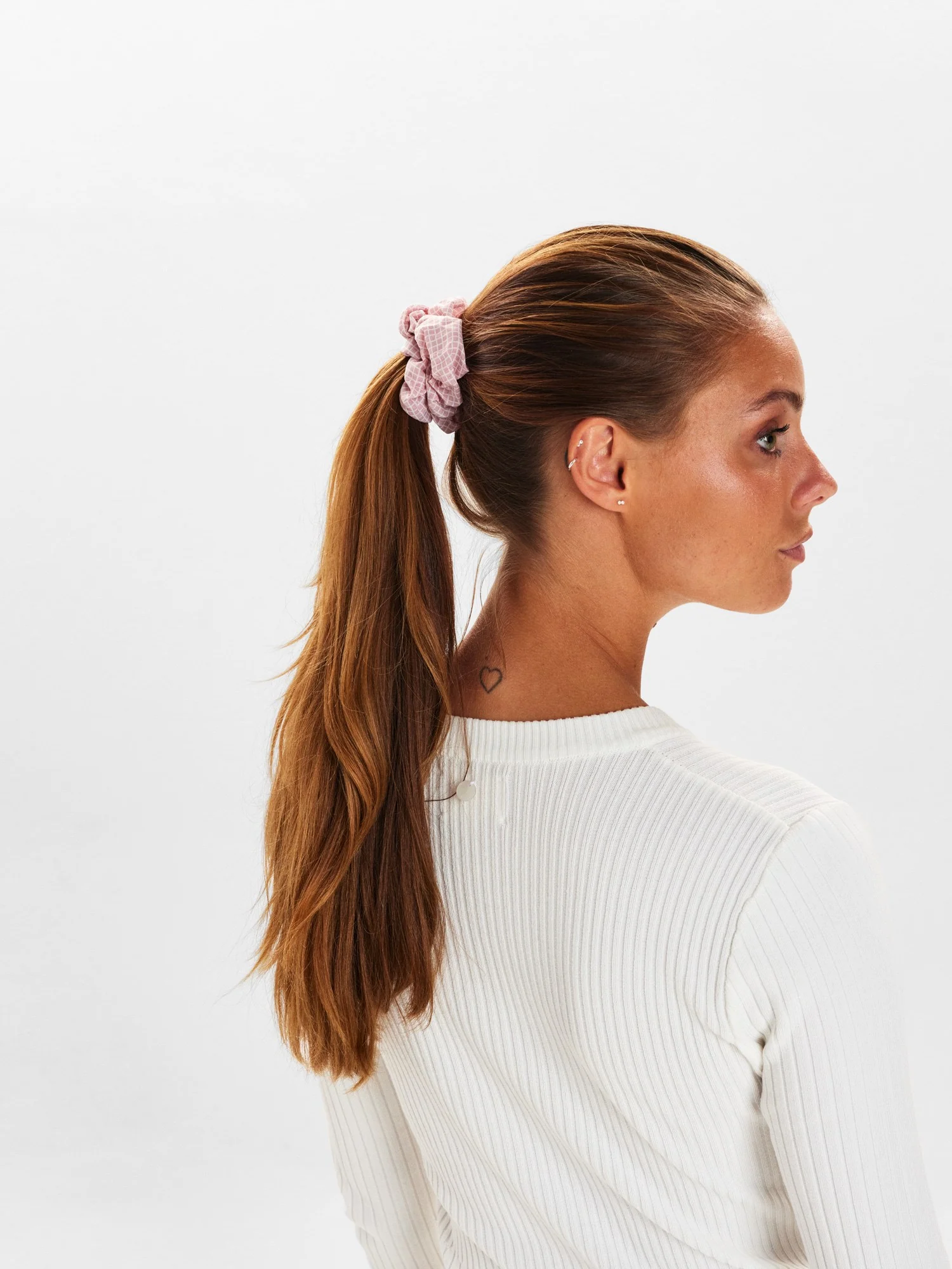 NUFILLINA 3-PACK SCRUNCHIE - Pearl - Image 2