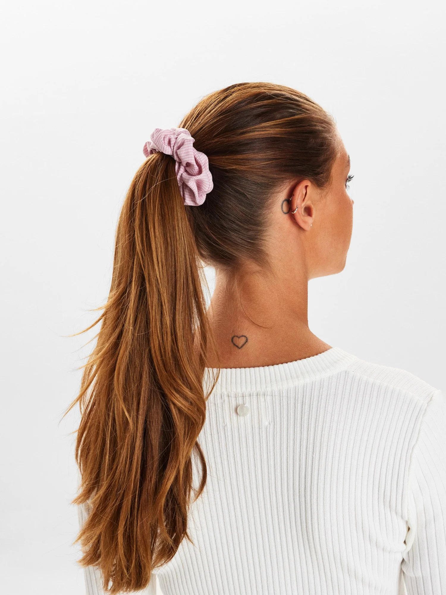 NUFILLINA 3-PACK SCRUNCHIE - Pearl - Image 3
