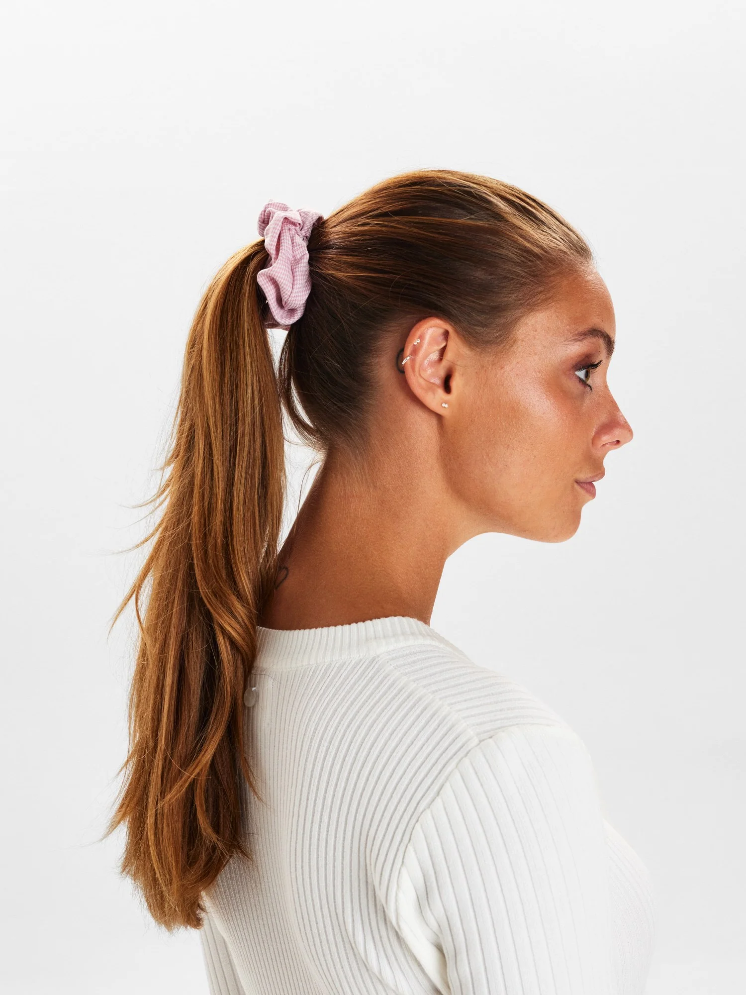 NUFILLINA 3-PACK SCRUNCHIE - Pearl - Image 4
