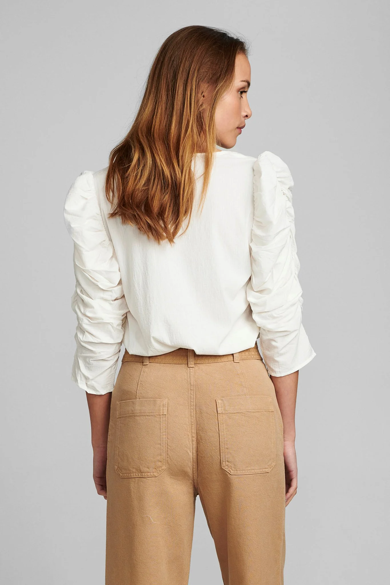 NUFIONA BLOUSE - Bright White - Image 2