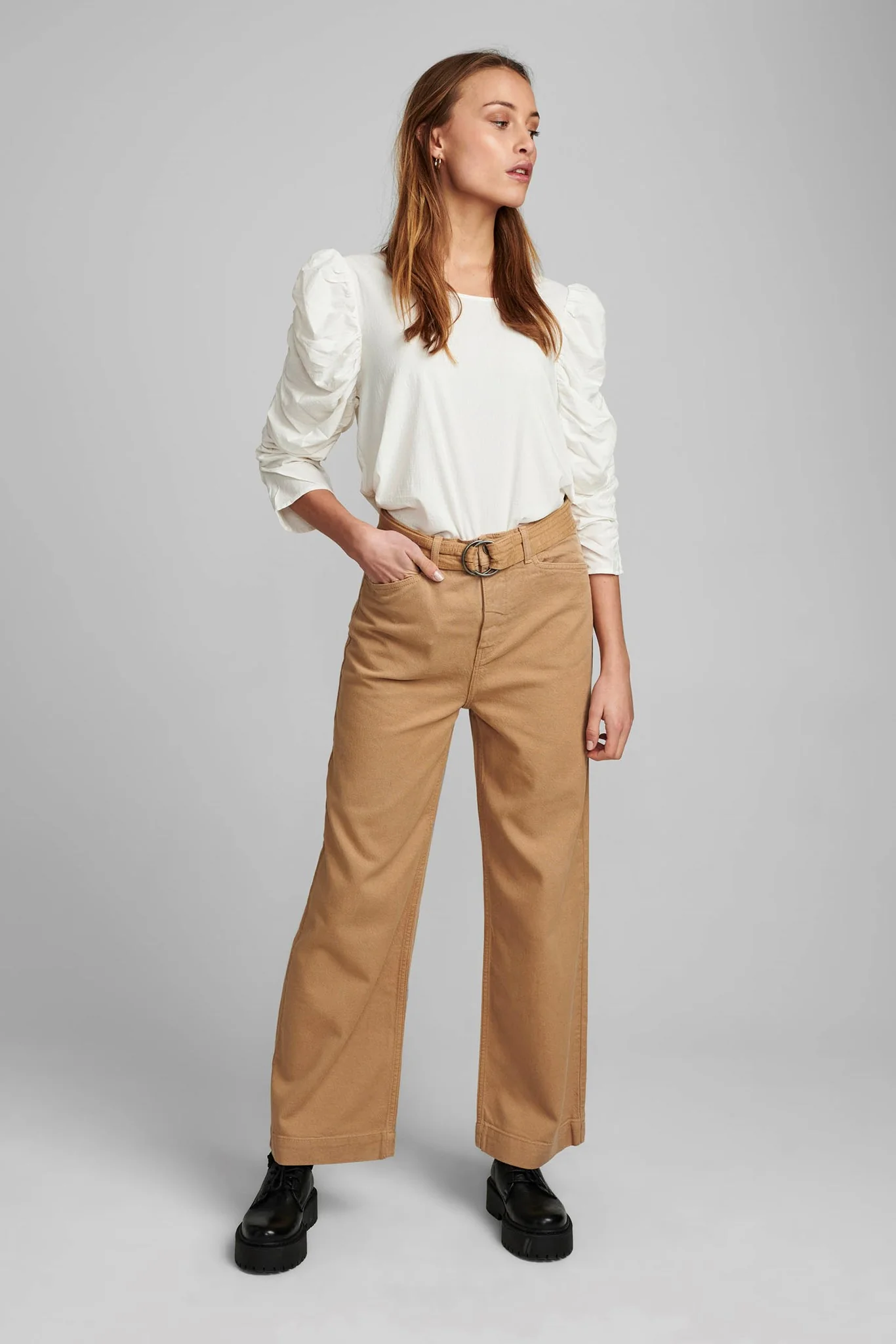 NUFIONA BLOUSE - Bright White - Image 3