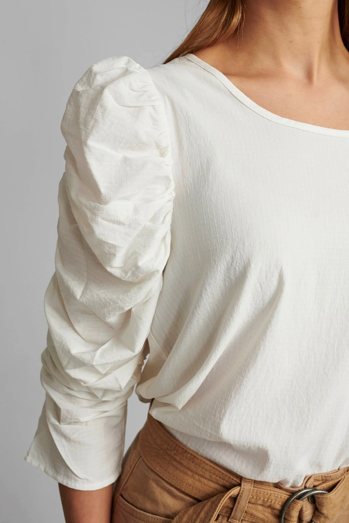 NUFIONA BLOUSE - Bright White - Image 4