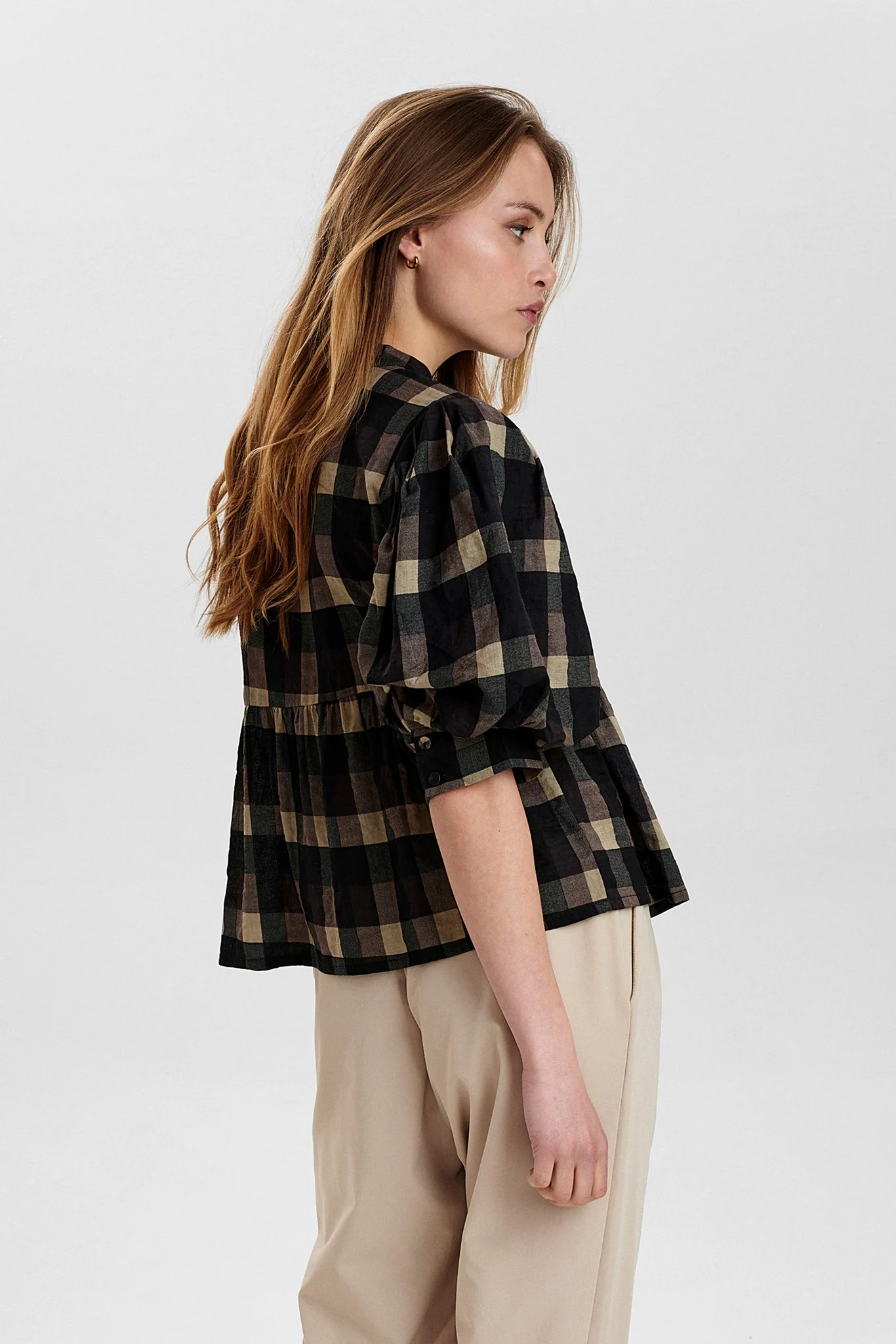 NUFIONA BLOUSE - Caviar - Image 2