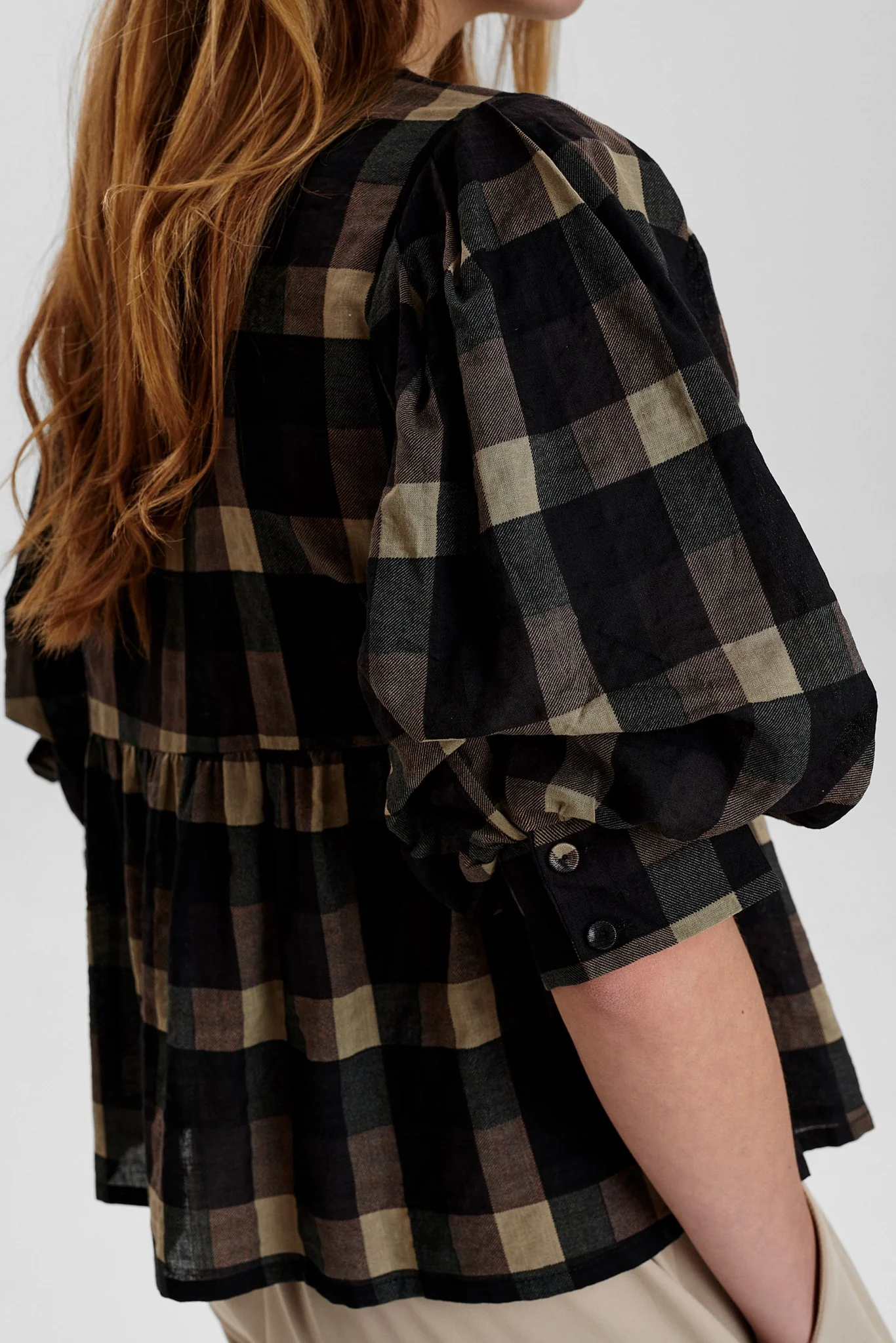 NUFIONA BLOUSE - Caviar - Image 5