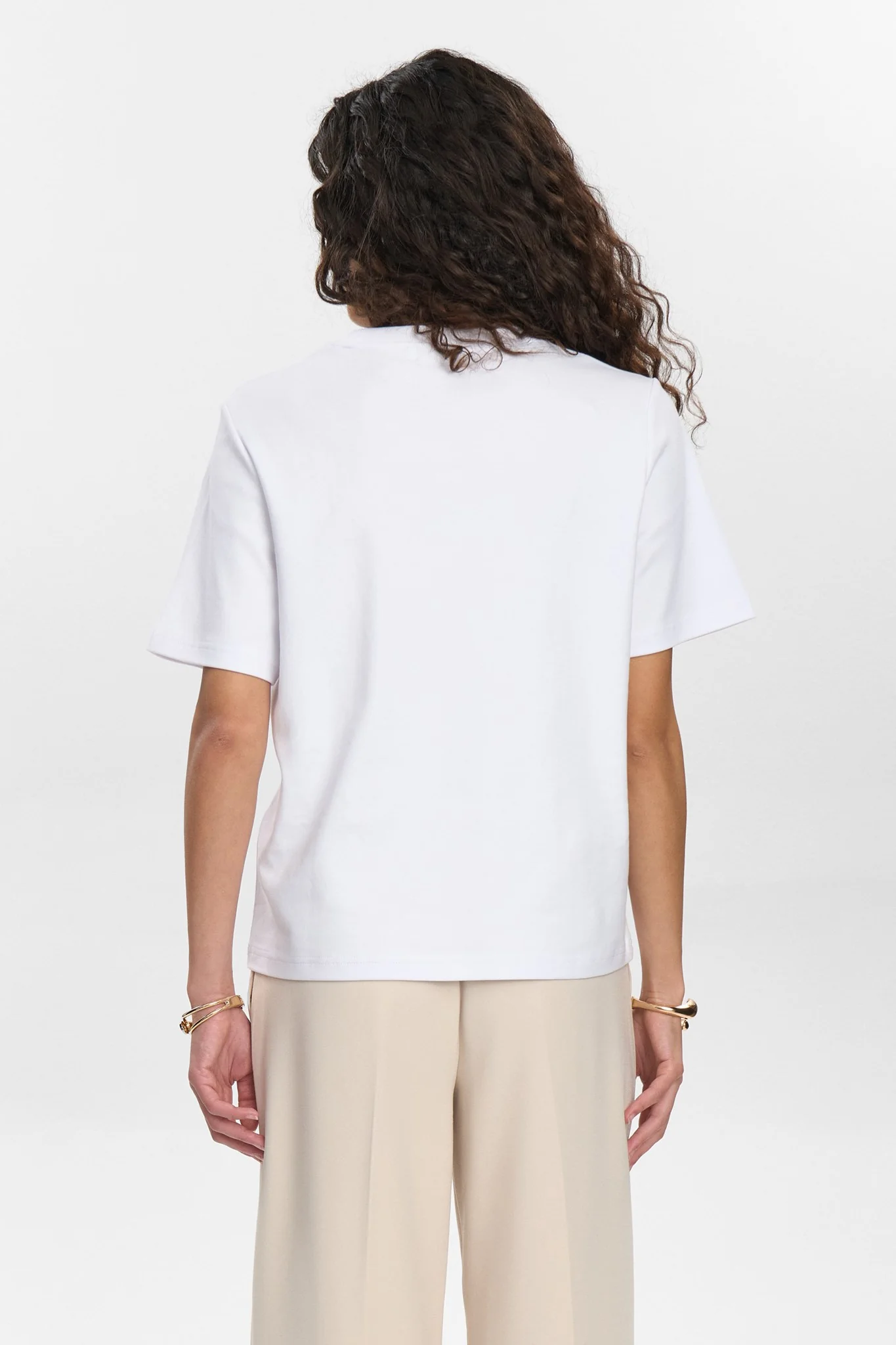 NUFIRA T-SHIRT - Bright White - Image 2