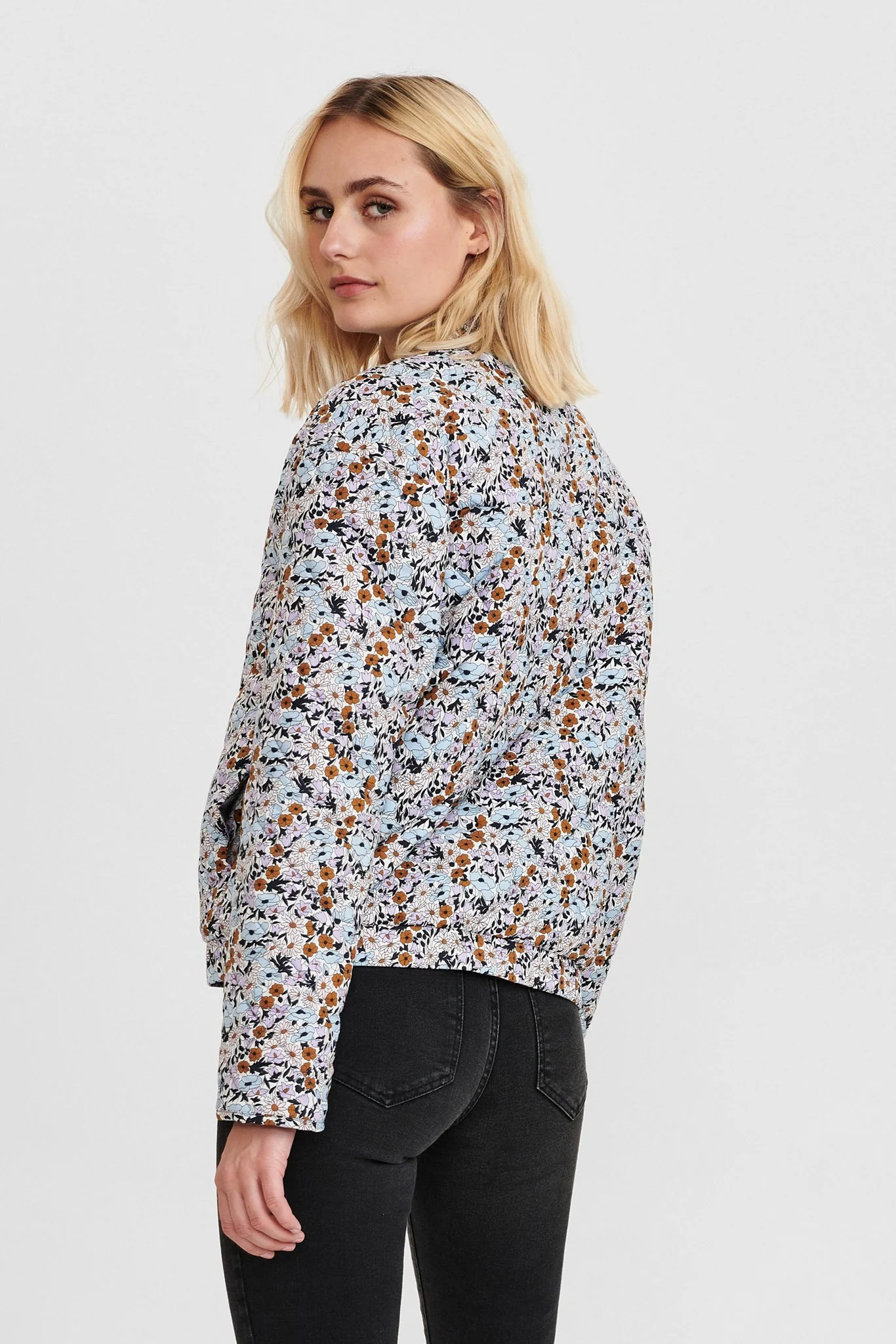 NUFLEUR JACKET - Cashmere Blue - Image 2