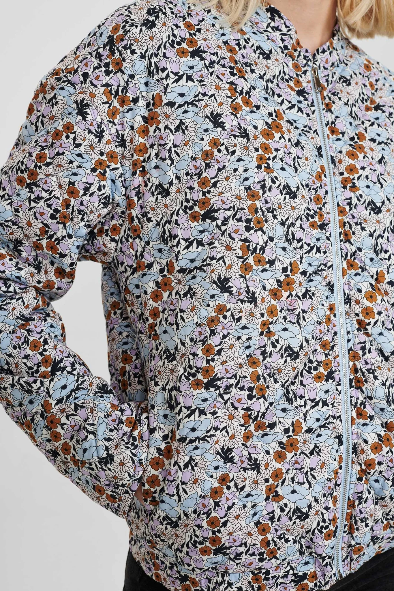 NUFLEUR JACKET - Cashmere Blue - Image 4