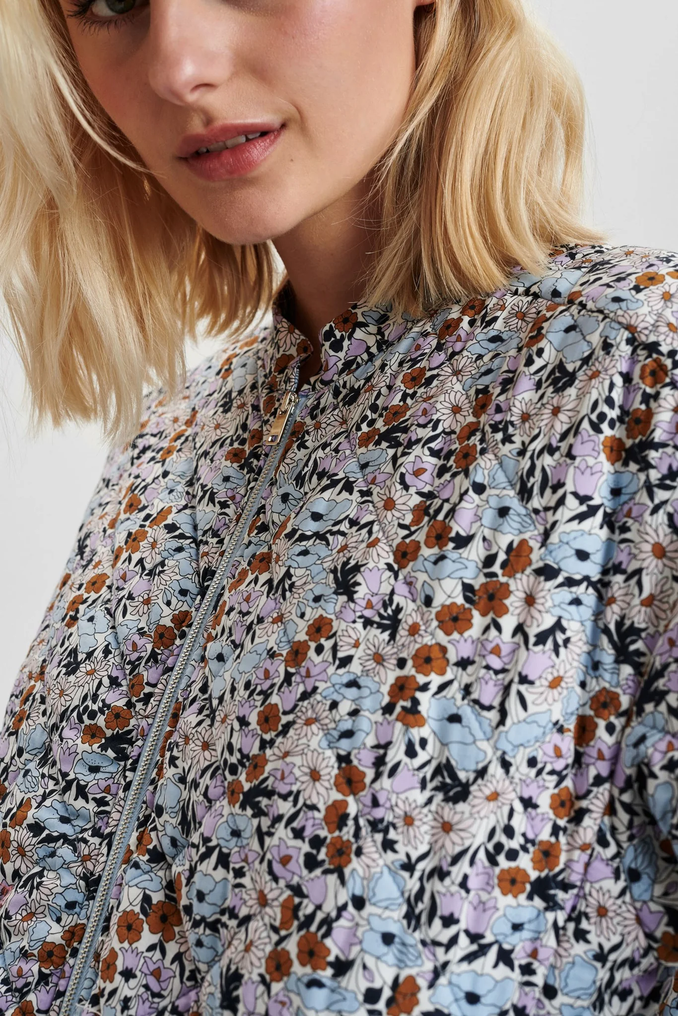 NUFLEUR JACKET - Cashmere Blue - Image 5