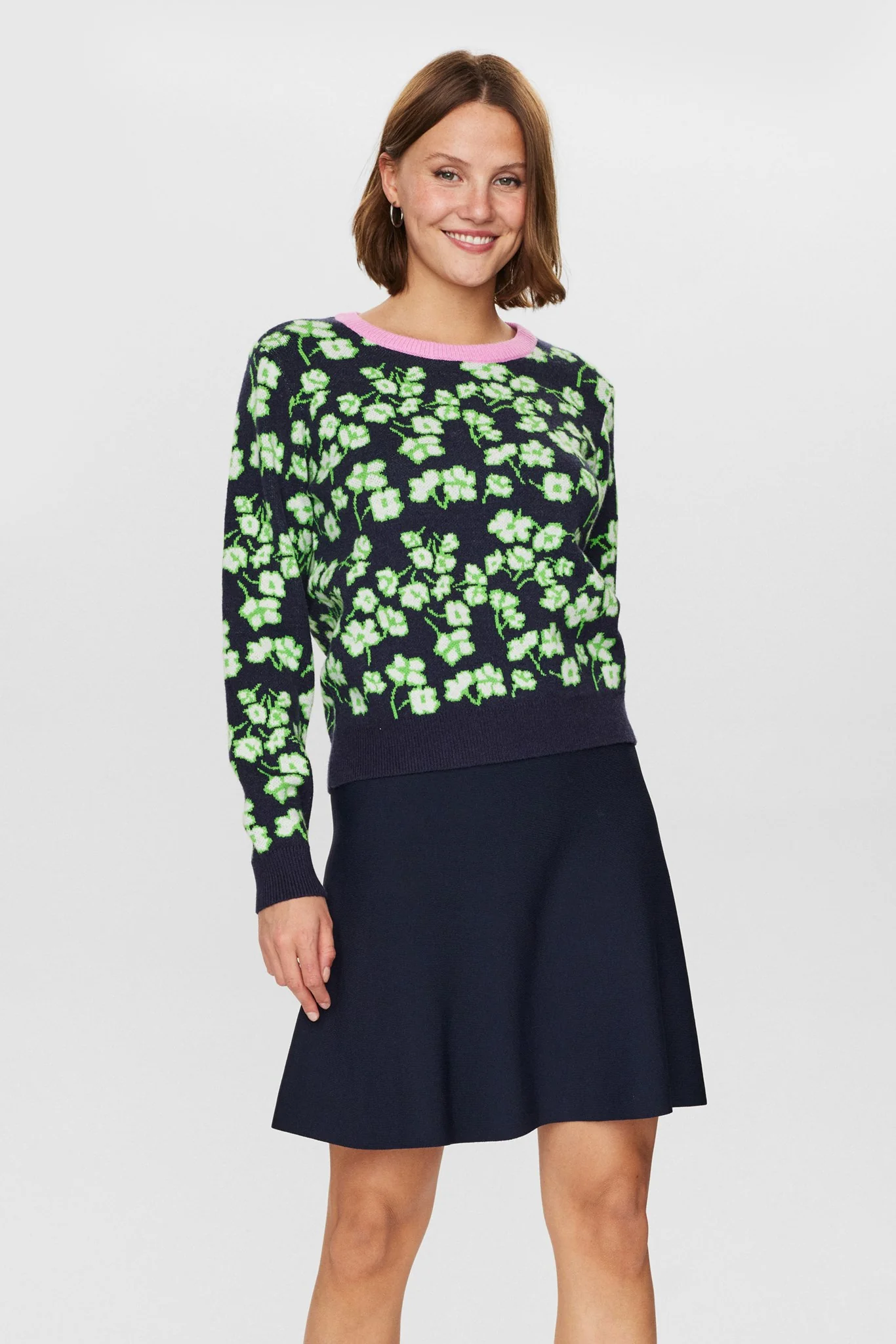 NUFLORENCE PULLOVER - Dress Blues