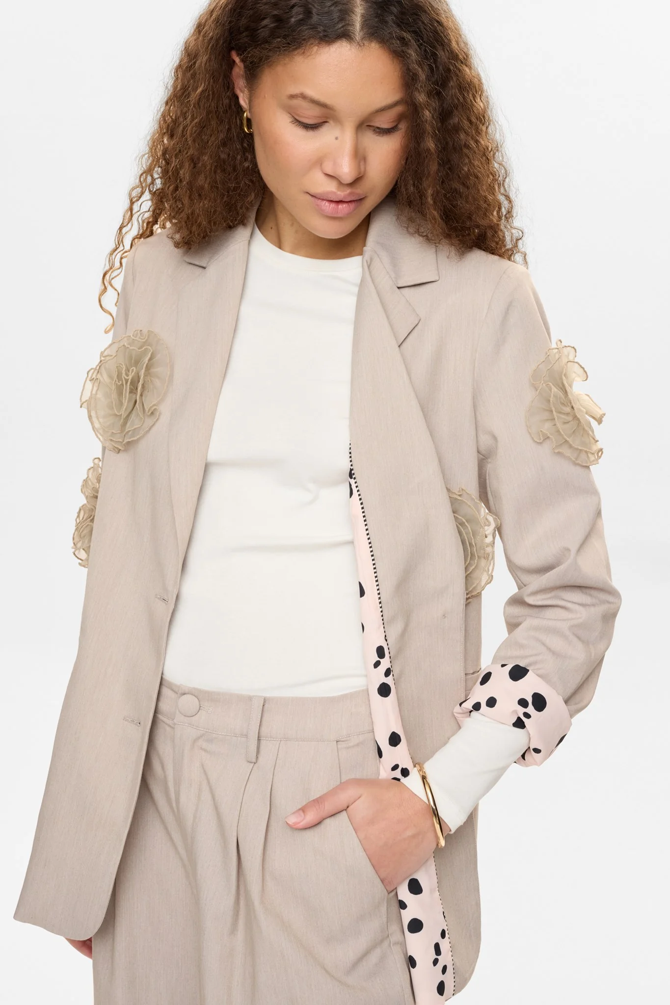 NUFLORIA BLAZER - Chateau Gray Melange - Image 5