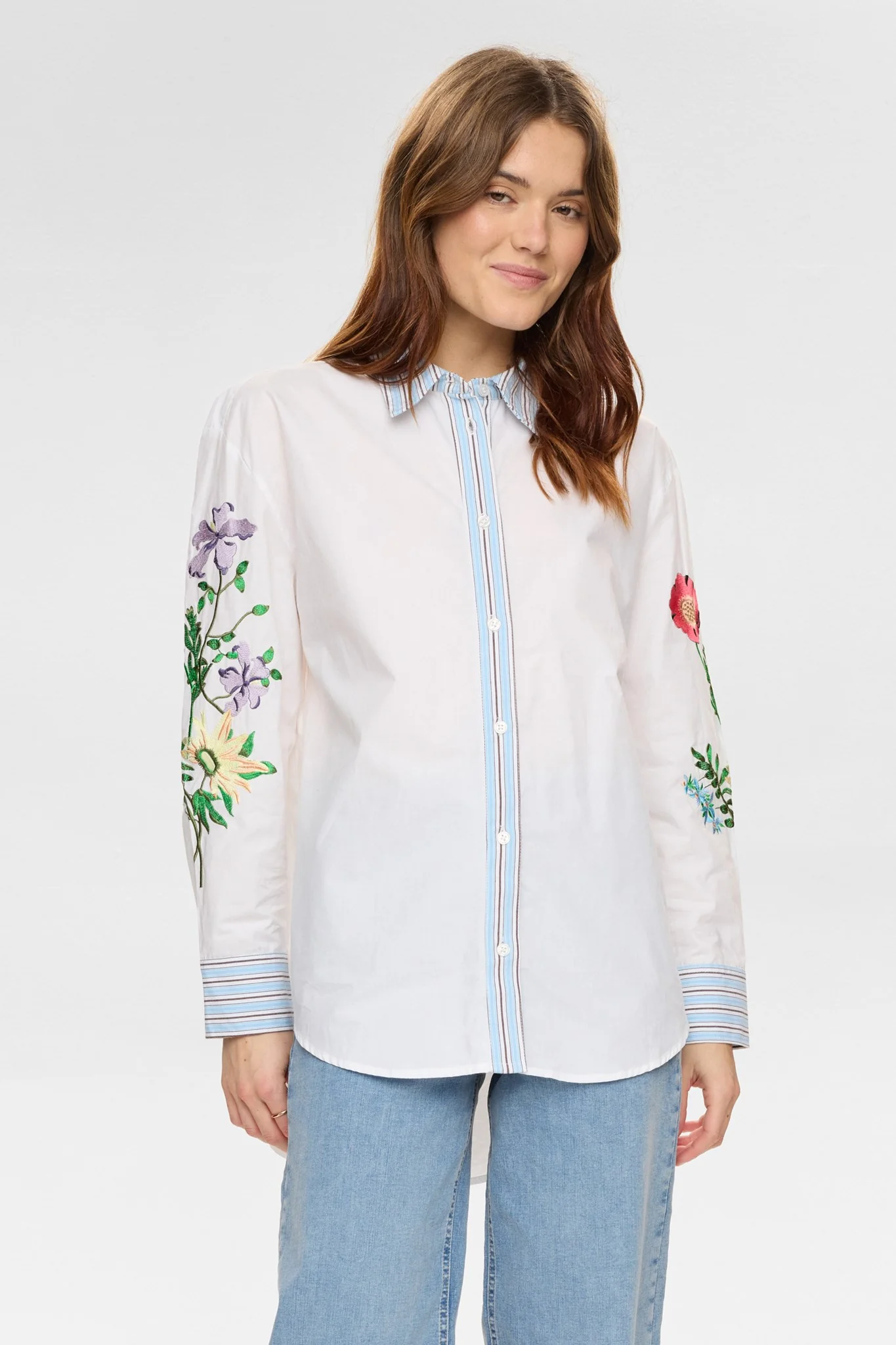 NUFLORINDA SHIRT - Bright White